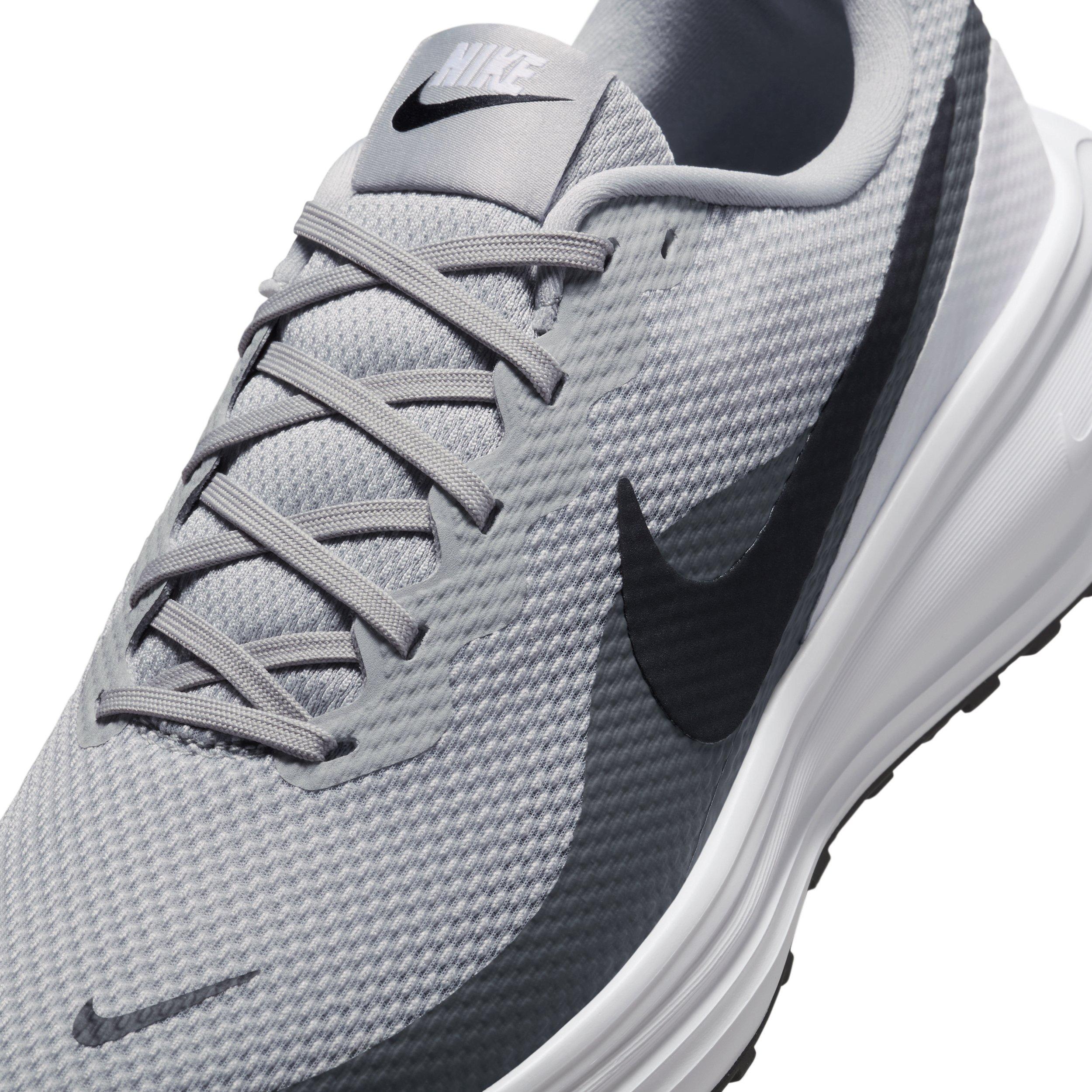 Nike Revolution 8 "Light Smoke Grey/Smoke Grey/White/Black" Men's Running Shoe - LT GREY/GREY/WHITE/BLACK Thumbnail View 7