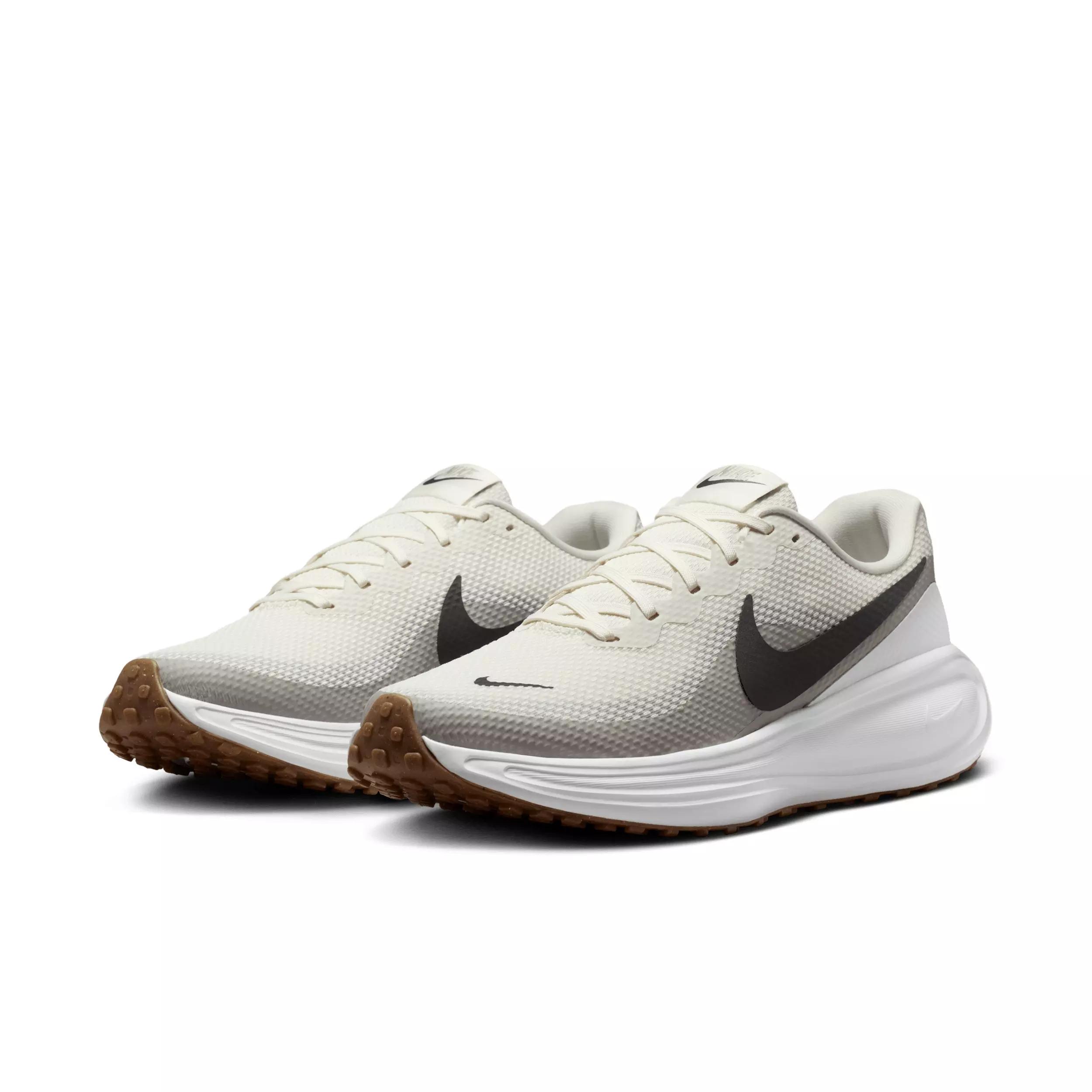 Nike Revolution 8 "Phantom/College Grey/Gum Medium Brown/Medium Ash" Men's Running Shoe - PHANTOM/GREY/MD BROWN/MD ASH