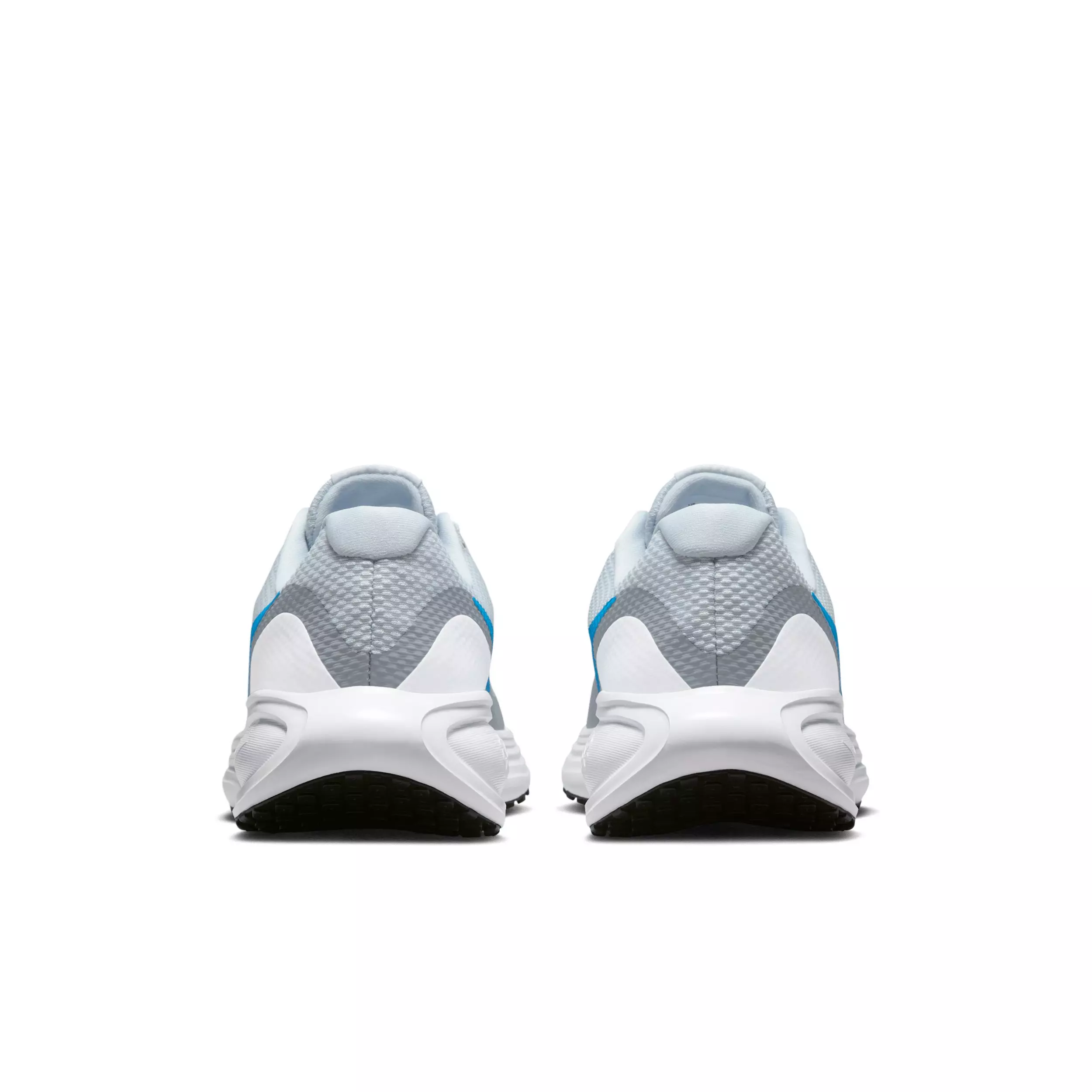 Nike Revolution 8 "Pure Platinum/Wolf Grey/White/Blue Hero" Men's Running Shoe - PLATINUM/GREY/WHITE/BLUE