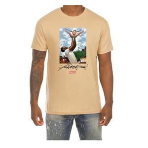 AKOO Men's Heart and Soul Short Sleeve Tee - Sand - SAND