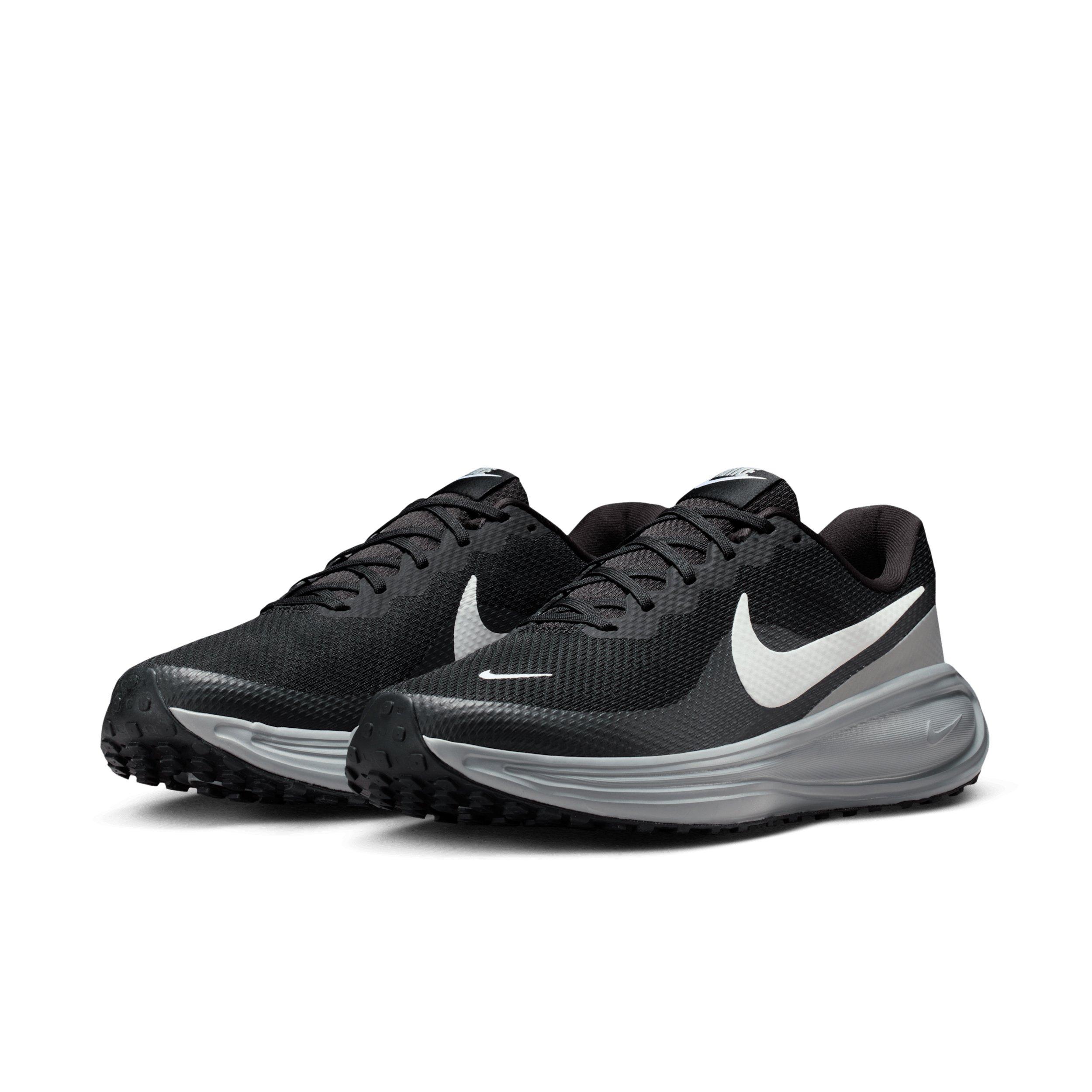 Nike Revolution 8 "Black/Anthracite/Light Smoke Grey/Summit White" Men's Running Shoe - BLACK/ANTHRACITE/LT GREY/WHITE Thumbnail View 3