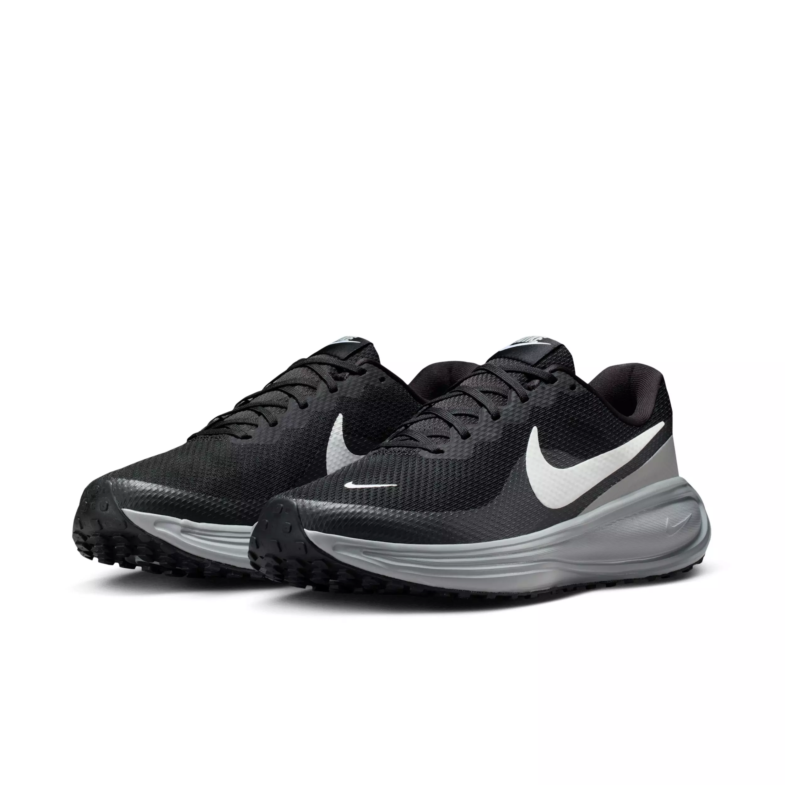 Nike Revolution 8 "Black/Anthracite/Light Smoke Grey/Summit White" Men's Running Shoe - BLACK/ANTHRACITE/LT GREY/WHITE