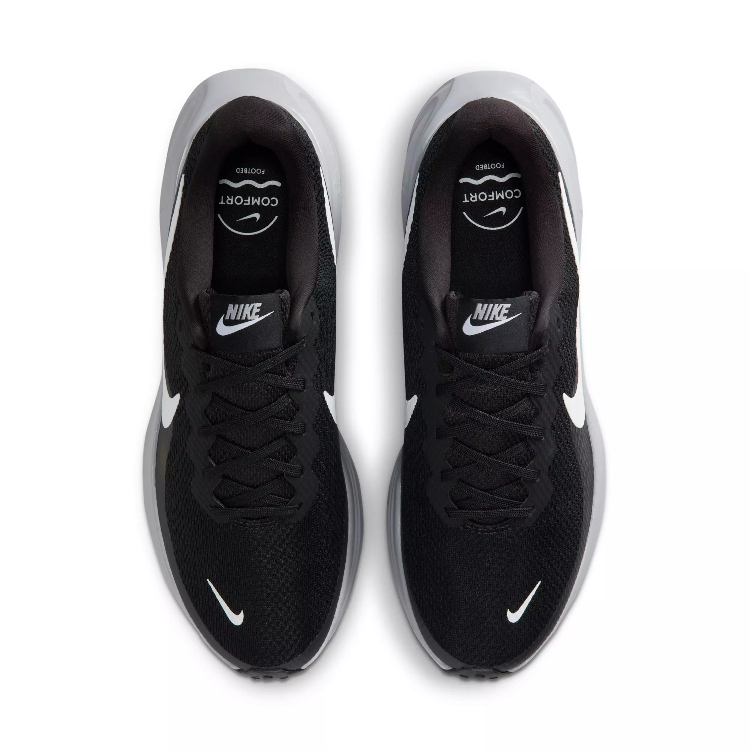 Nike Revolution 8 "Black/Anthracite/Light Smoke Grey/Summit White" Men's Running Shoe - BLACK/ANTHRACITE/LT GREY/WHITE