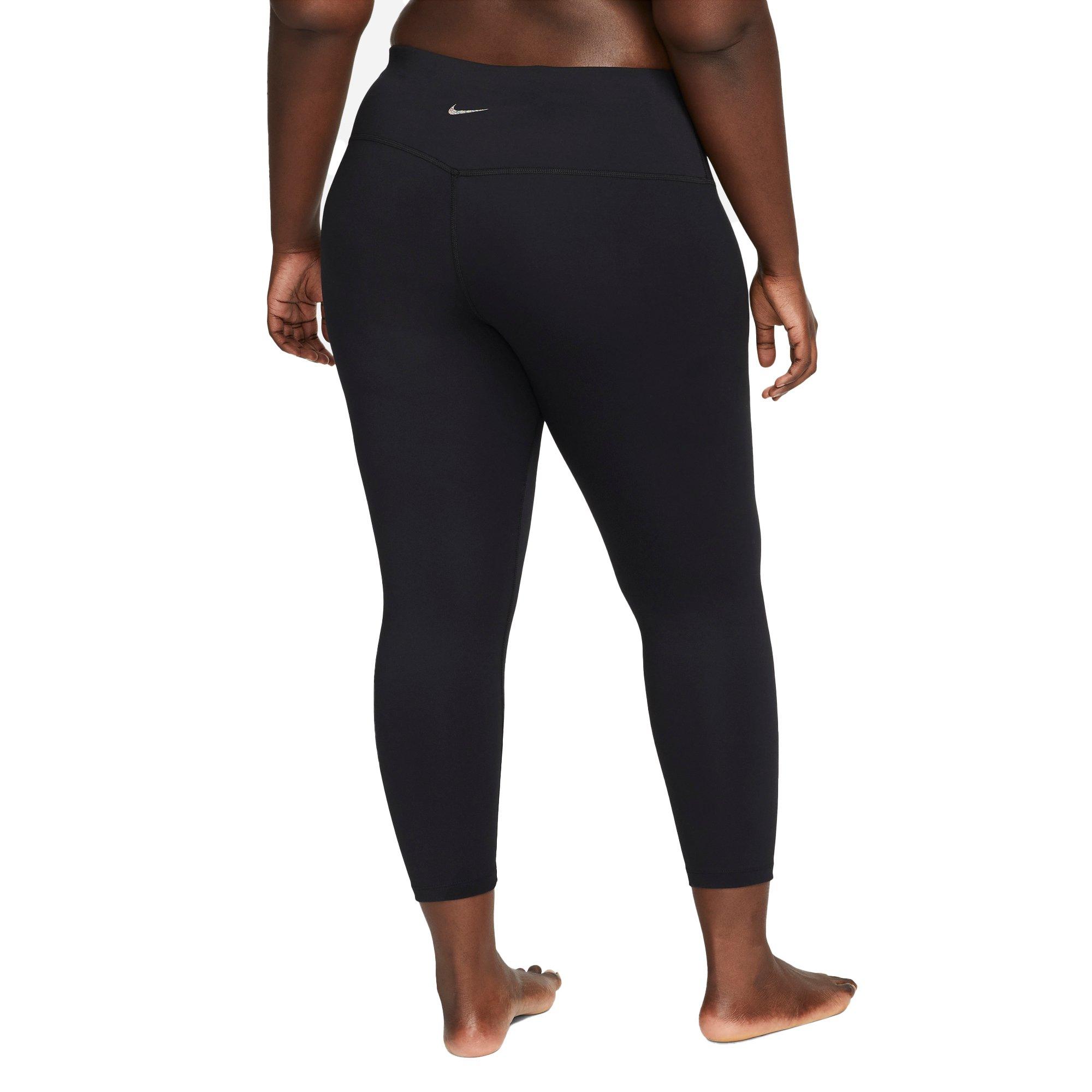 Nike Women's Yoga Women's Dri-fit 7/8 Leggings, Black NWT SMALL