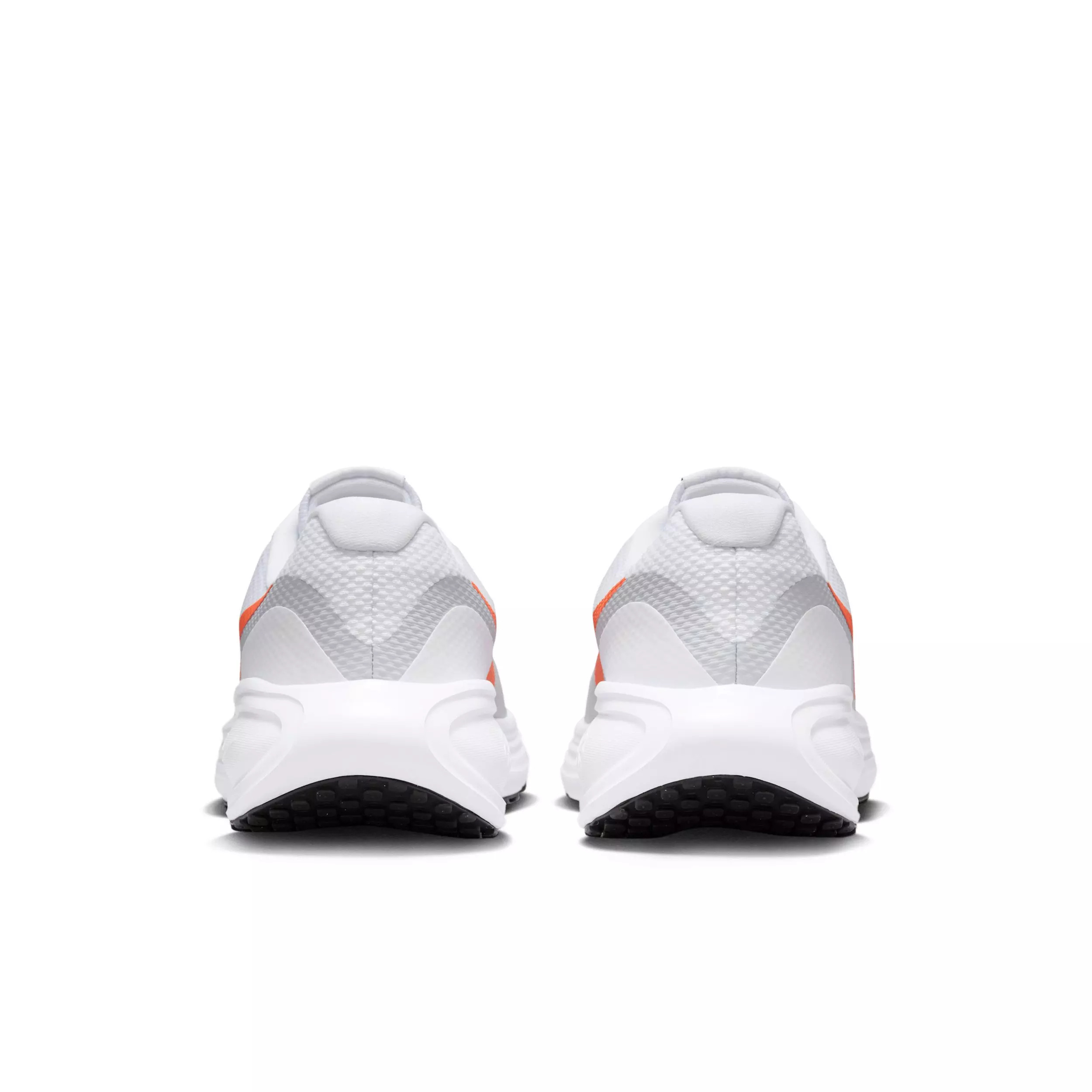 Nike Revolution 8 "White/Pure Platinum/Black/Bright Crimson" Men's Running Shoe - WHITE/PLATINUM/BLACK/CRIMSON