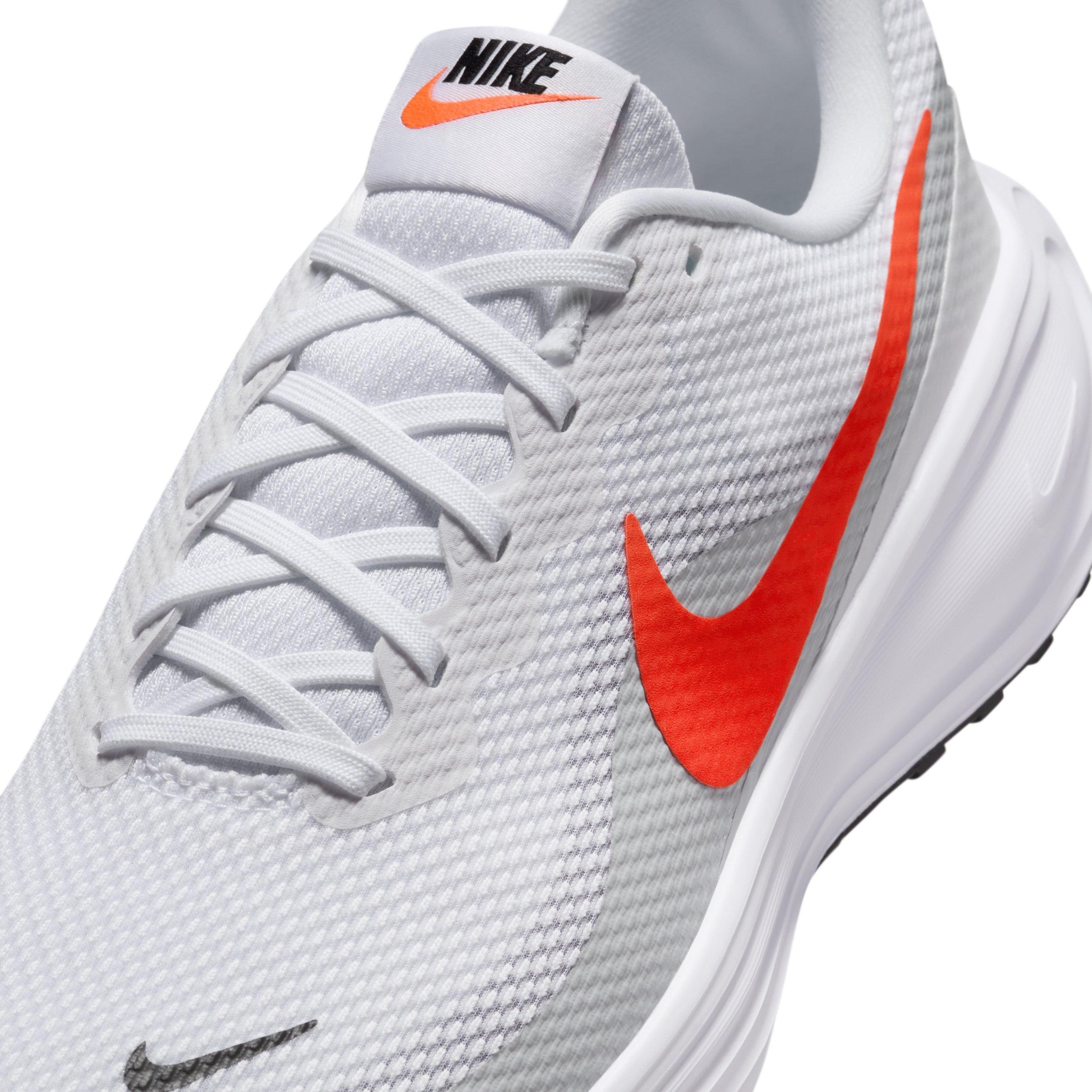 Nike Revolution 8 "White/Pure Platinum/Black/Bright Crimson" Men's Running Shoe - WHITE/PLATINUM/BLACK/CRIMSON Thumbnail View 7