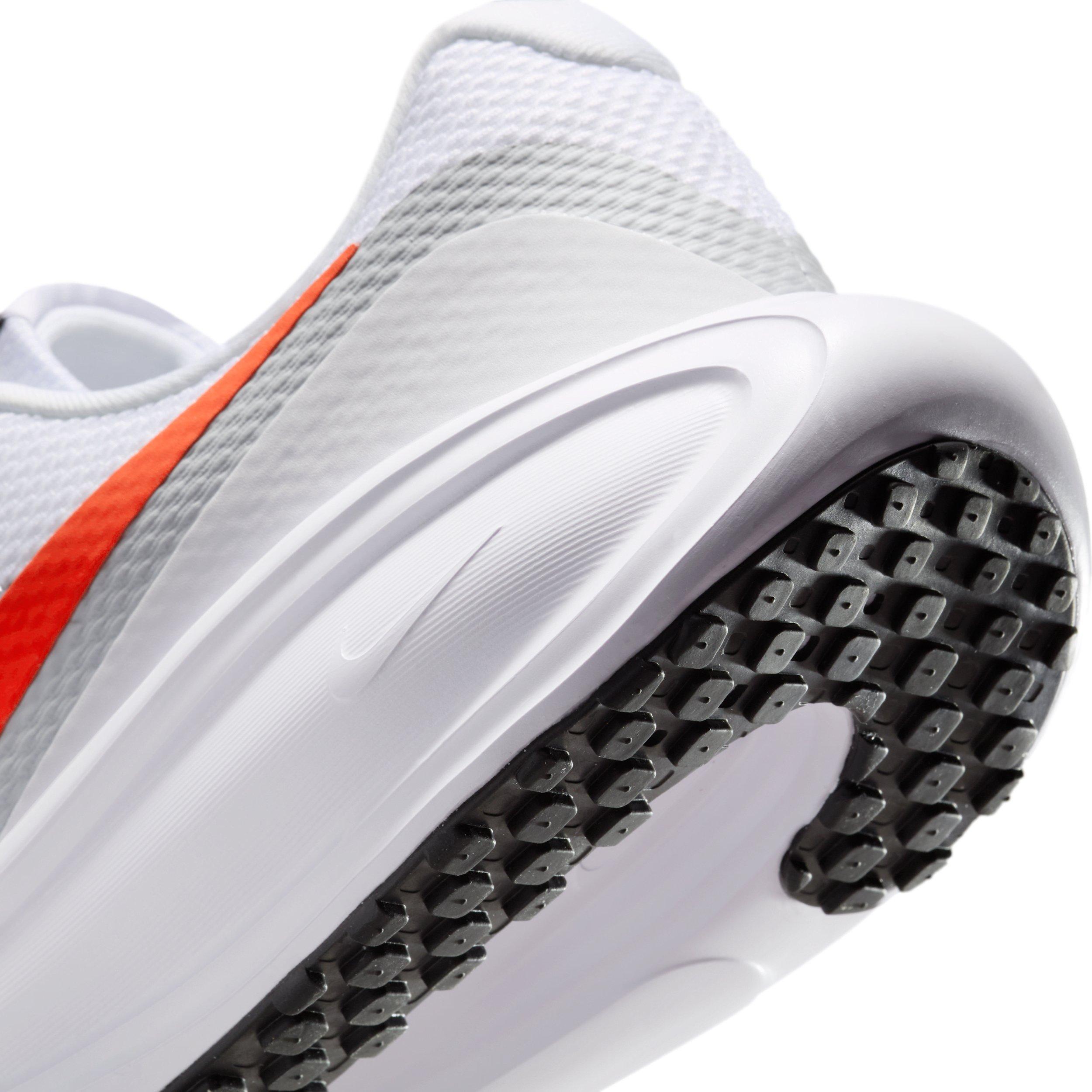 Nike Revolution 8 "White/Pure Platinum/Black/Bright Crimson" Men's Running Shoe - WHITE/PLATINUM/BLACK/CRIMSON Thumbnail View 8