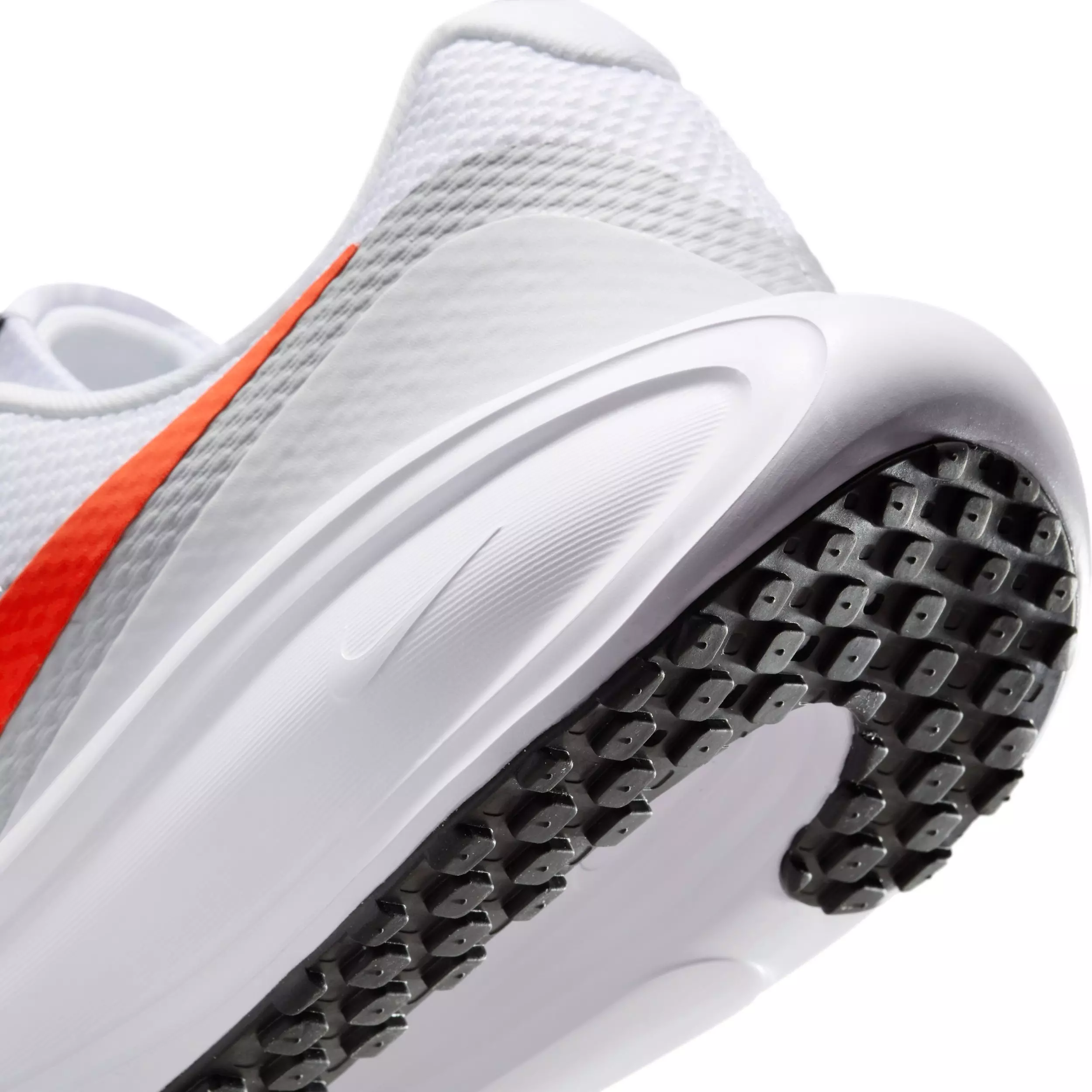 Nike Revolution 8 "White/Pure Platinum/Black/Bright Crimson" Men's Running Shoe - WHITE/PLATINUM/BLACK/CRIMSON