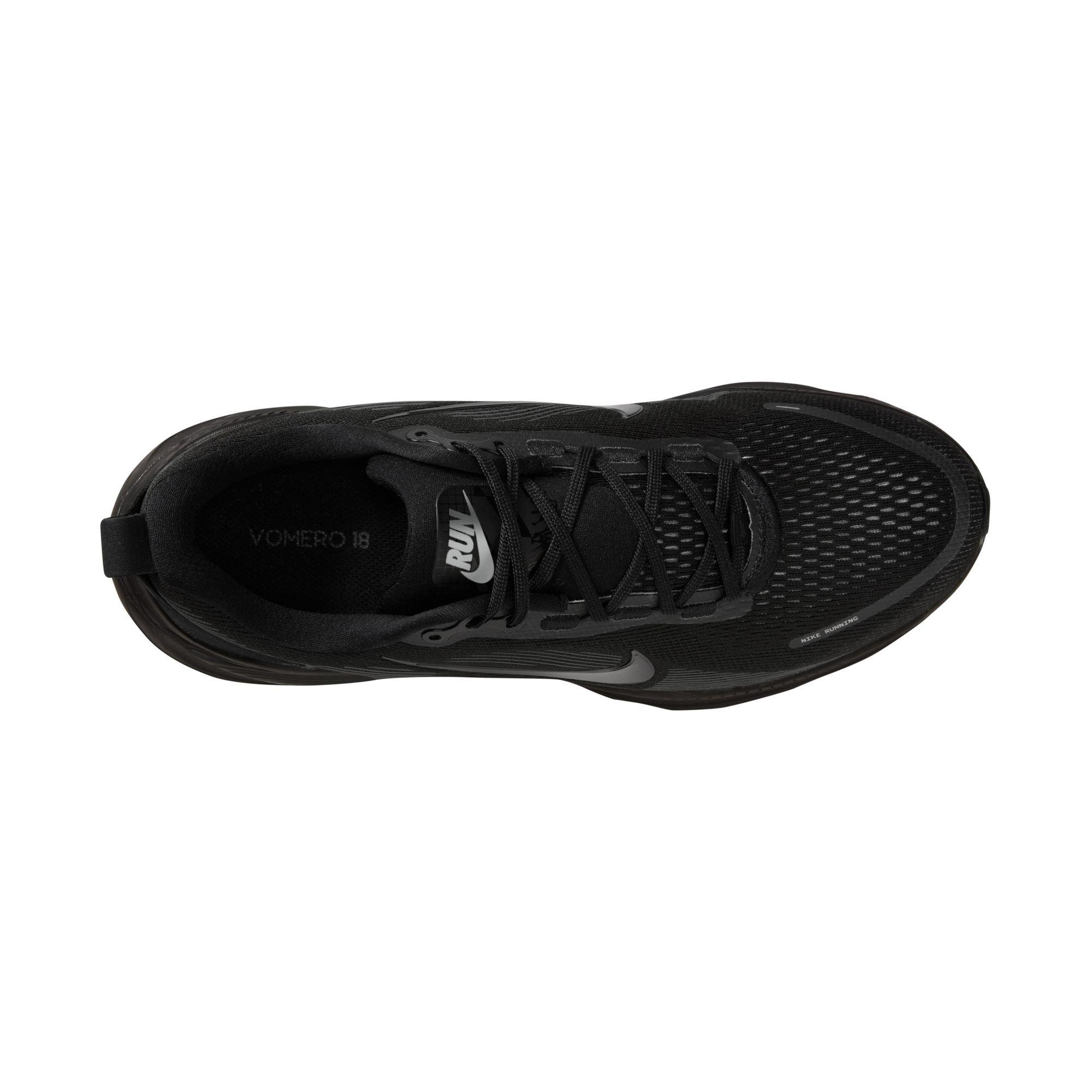 Nike Vomero 18 "Black/Dk Smoke Grey/Lt Smoke Grey" Men's Running Shoe - BLACK/GREY Thumbnail View 7