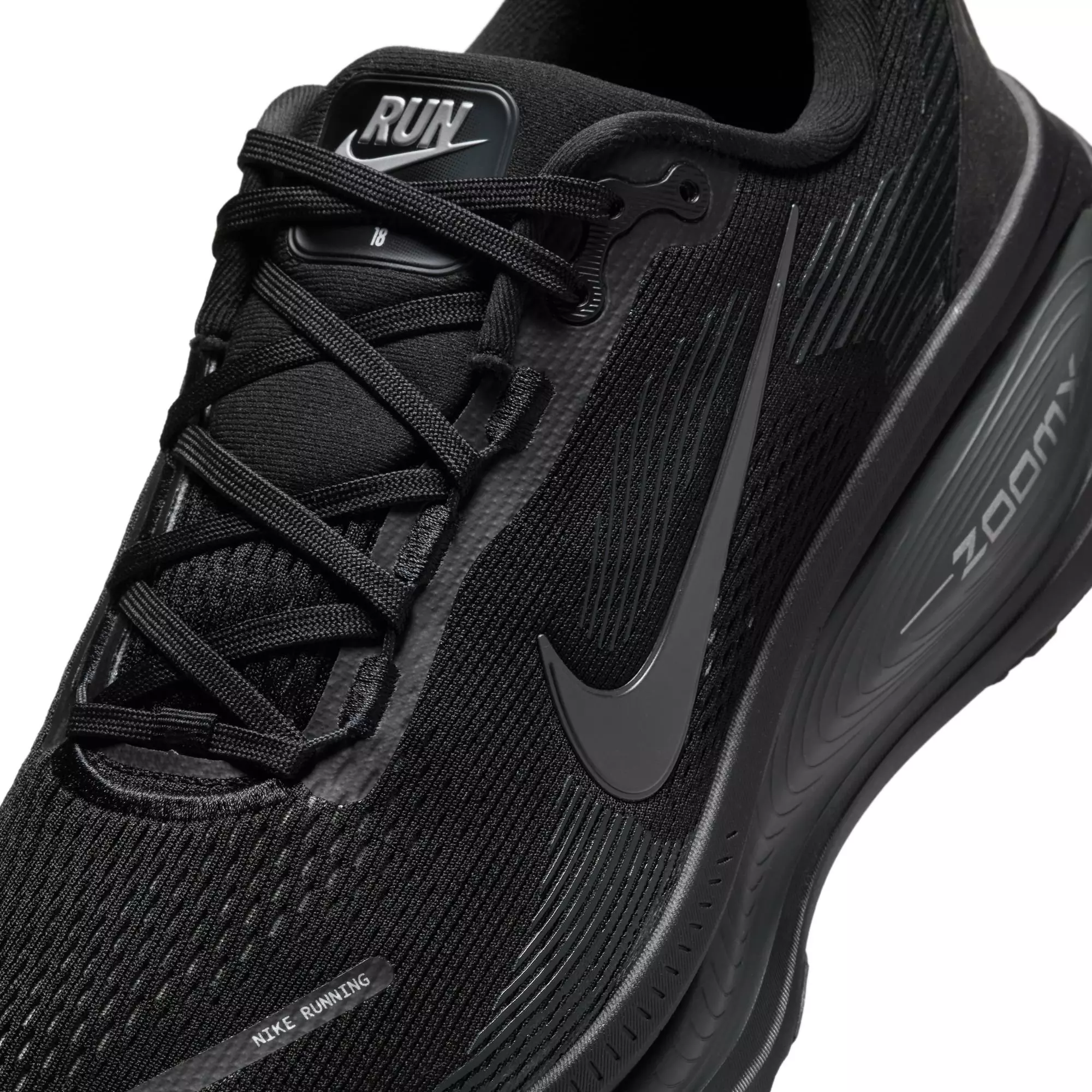 Nike Vomero 18 "Black/Dk Smoke Grey/Lt Smoke Grey" Men's Running Shoe - BLACK/GREY