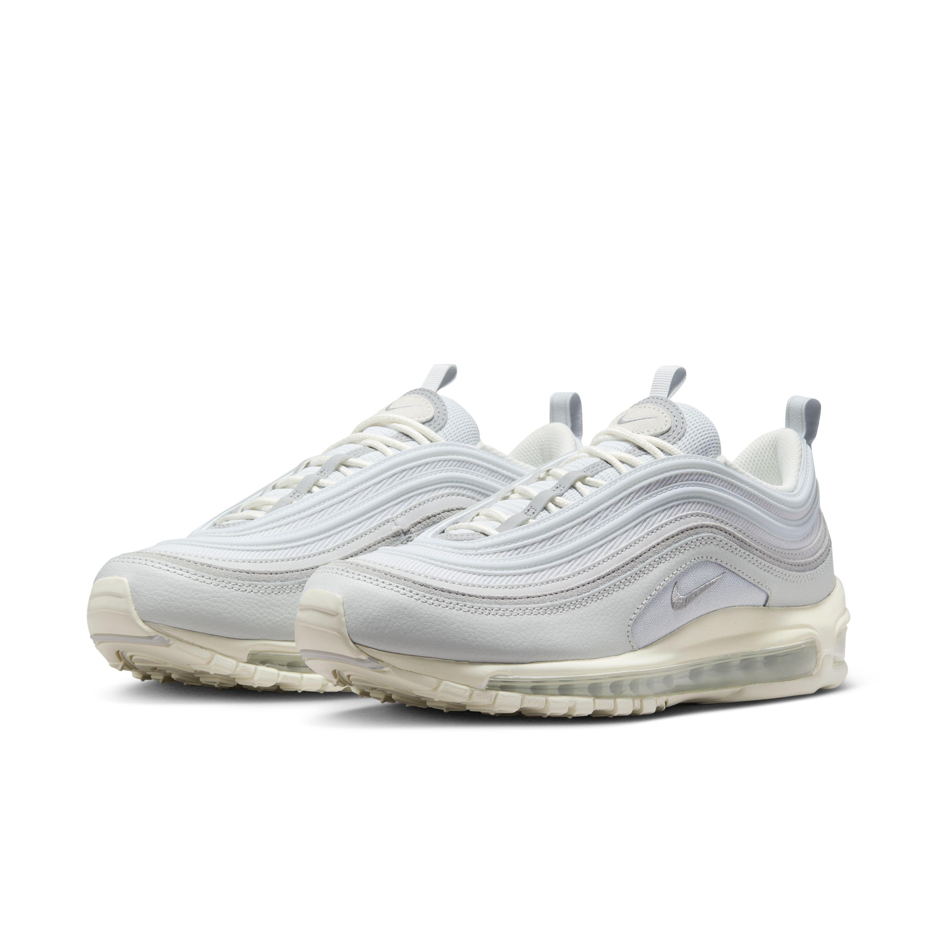 Nike Air Max 97 "Pure Platinum/Wolf Grey/Wolf Grey/Sail" Men's Shoe - PLATINUM/GREY/GREY/SAIL Thumbnail View 3