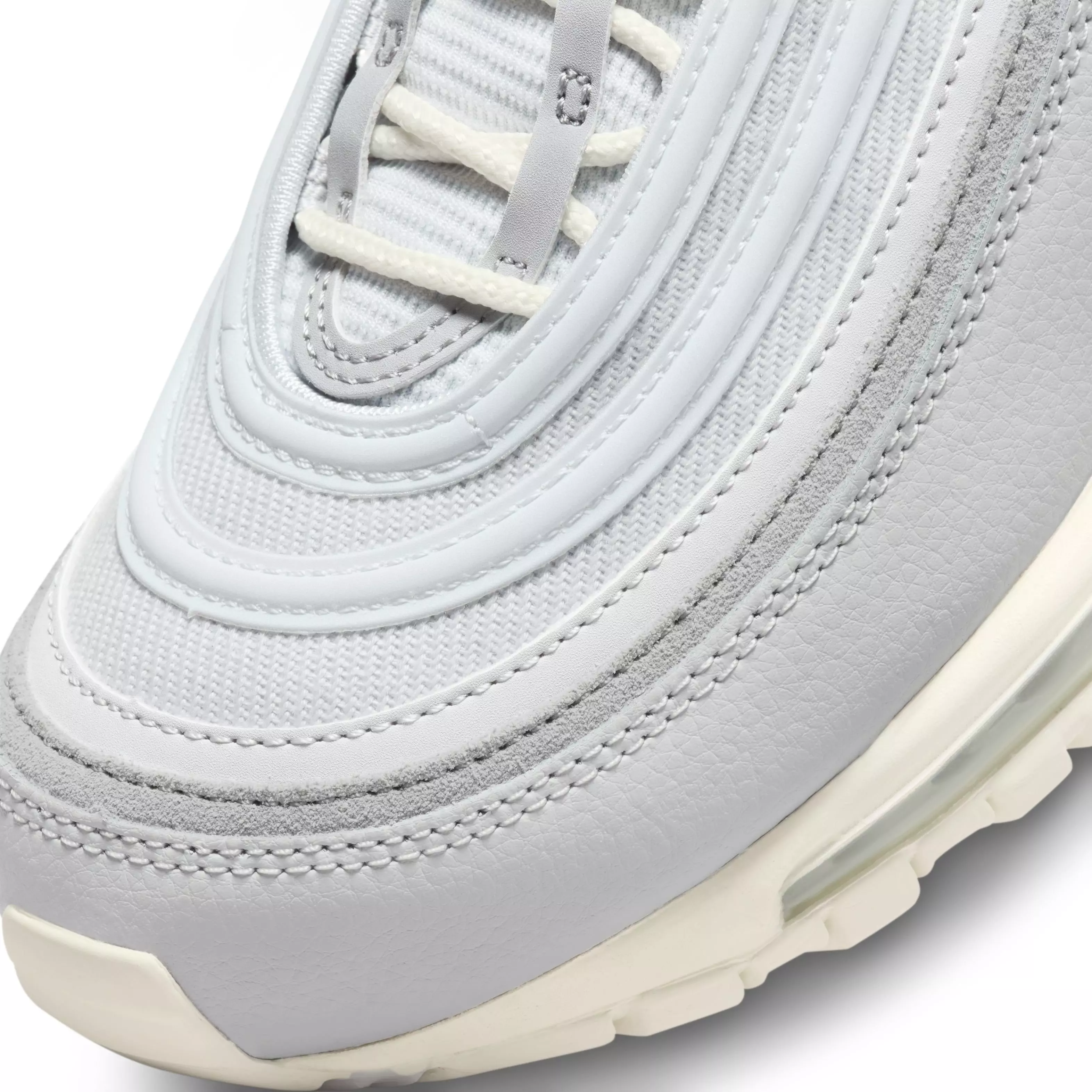 Nike Air Max 97 "Pure Platinum/Wolf Grey/Wolf Grey/Sail" Men's Shoe - PLATINUM/GREY/GREY/SAIL