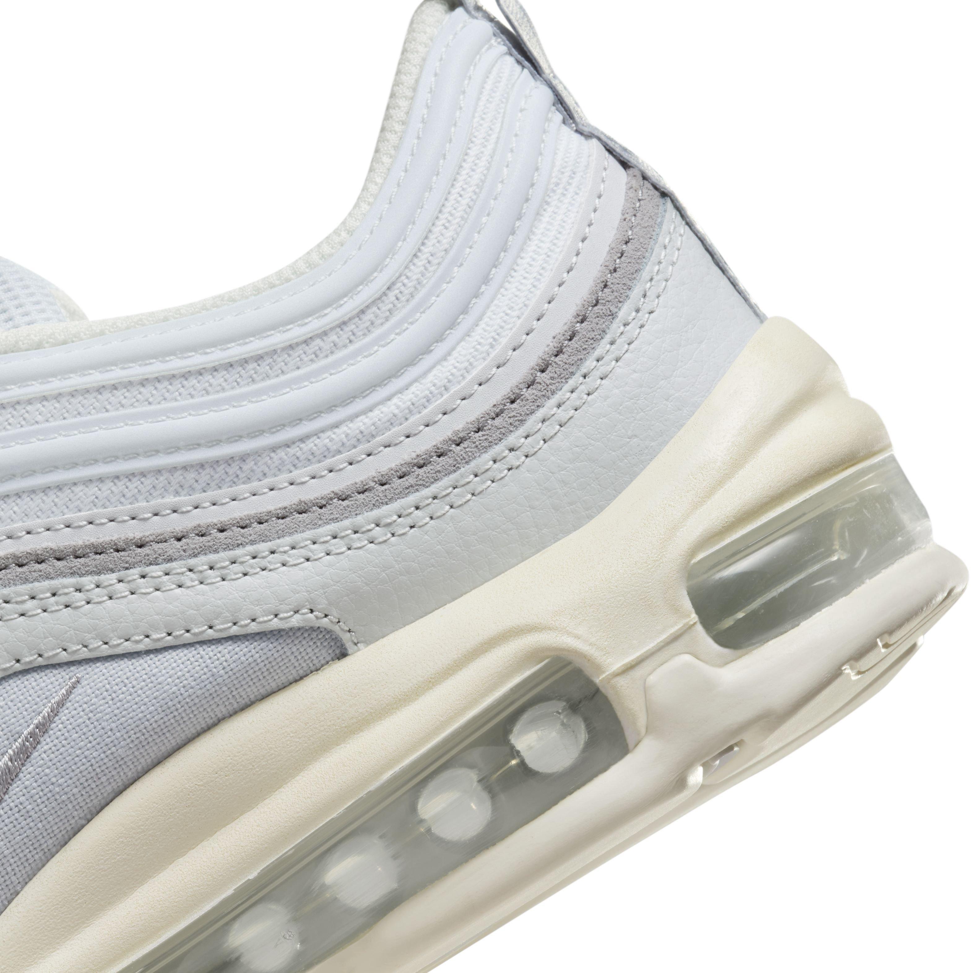 Nike Air Max 97 "Pure Platinum/Wolf Grey/Wolf Grey/Sail" Men's Shoe - PLATINUM/GREY/GREY/SAIL Thumbnail View 8
