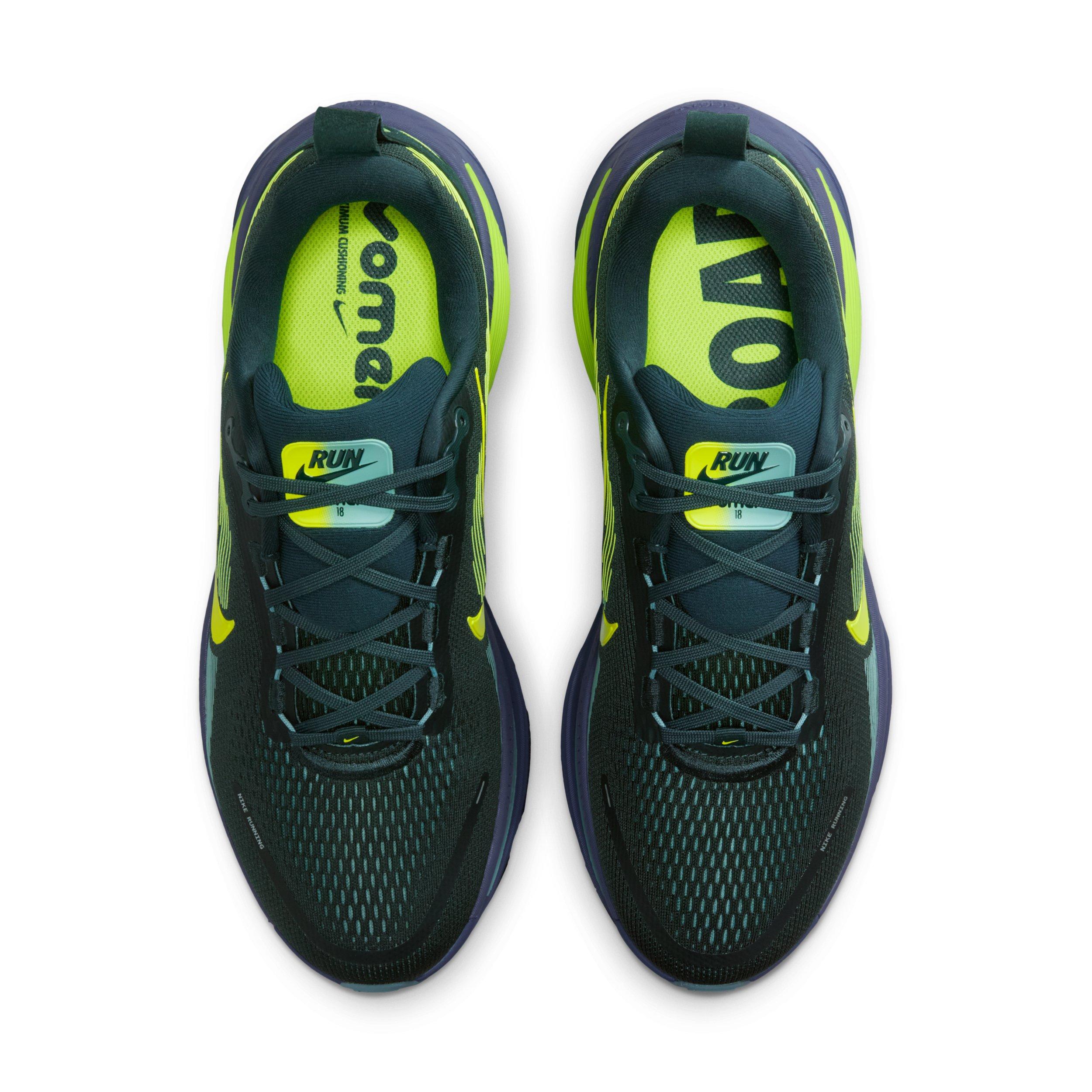 Nike Vomero 18 "Seaweed/Cannon/Sanded Purple/Volt" Men's Running Shoe - SEAWEED/CANNON/PURPLE/VOLT Thumbnail View 4