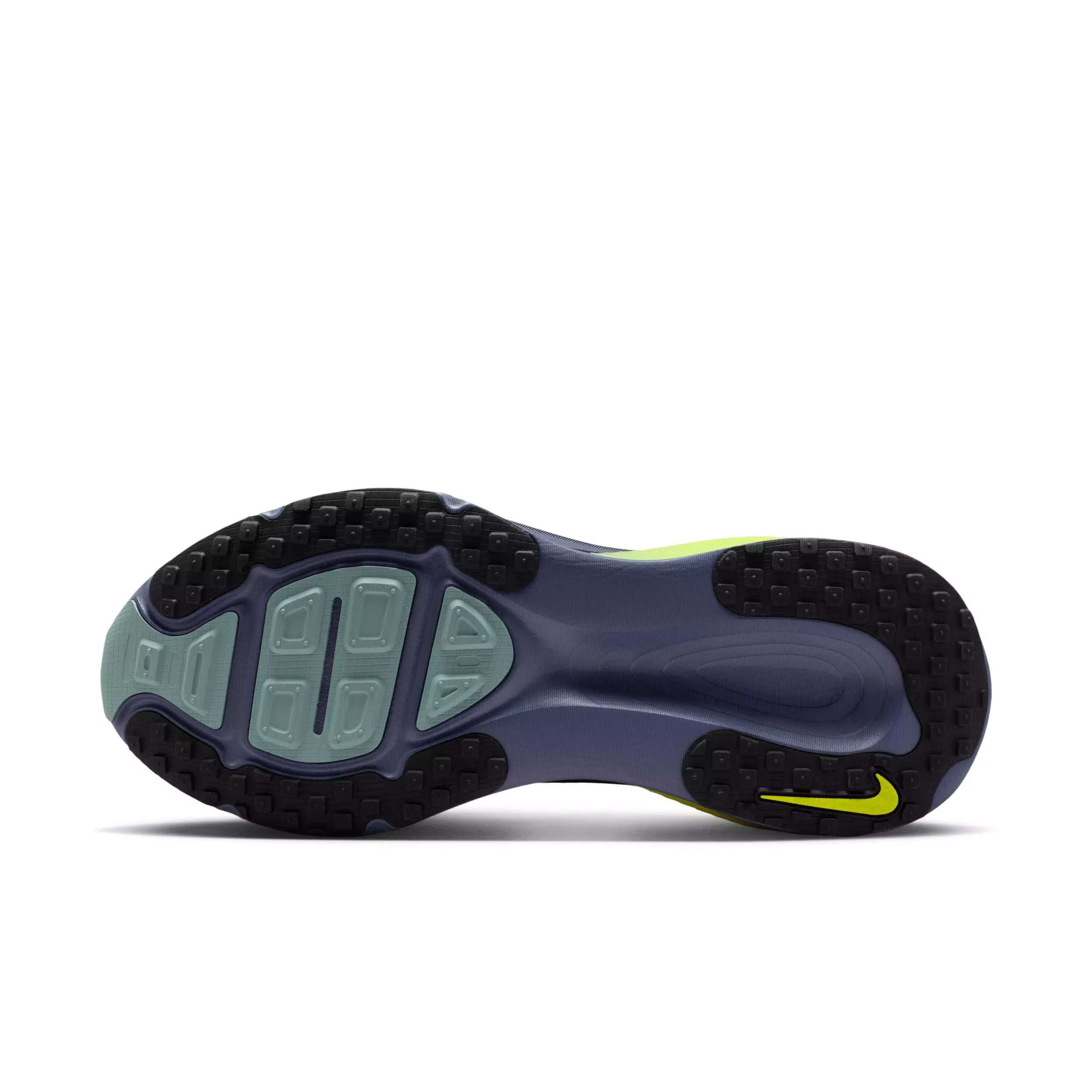 Nike Vomero 18 "Seaweed/Cannon/Sanded Purple/Volt" Men's Running Shoe - SEAWEED/CANNON/PURPLE/VOLT