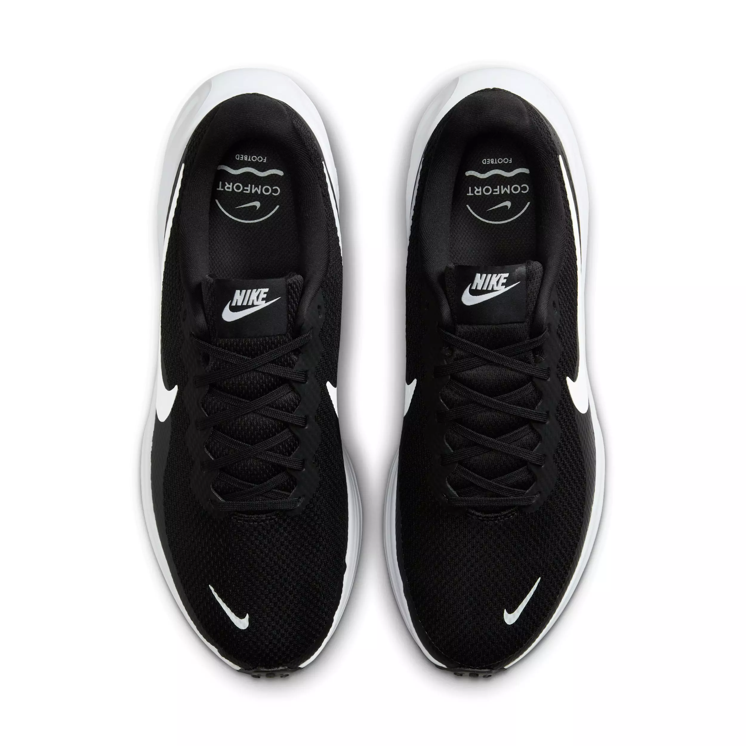Nike Revolution 8 "Black/Black/White" Men's Wide Running Shoe - BLACK/BLACK/WHITE