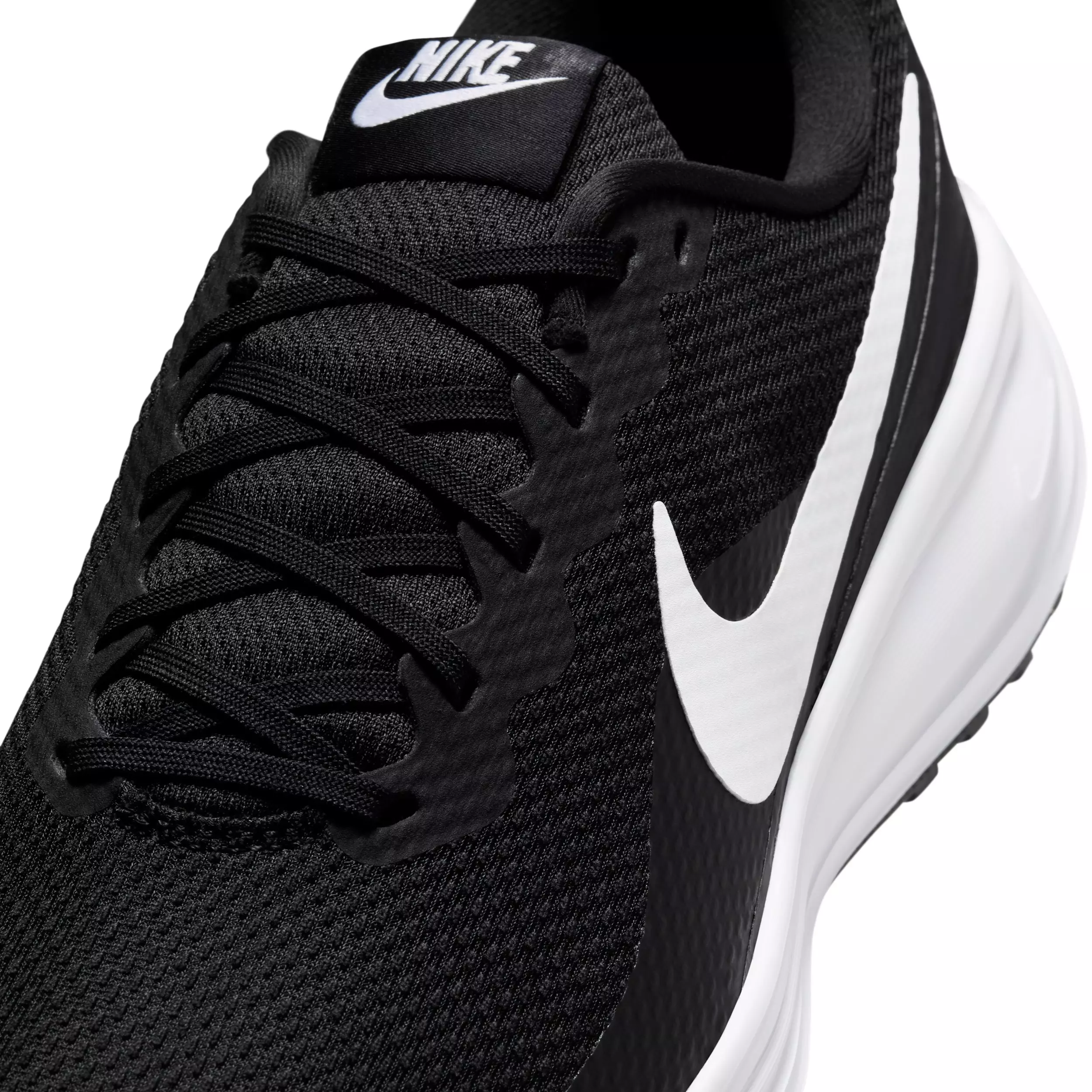 Nike Revolution 8 "Black/Black/White" Men's Wide Running Shoe - BLACK/BLACK/WHITE