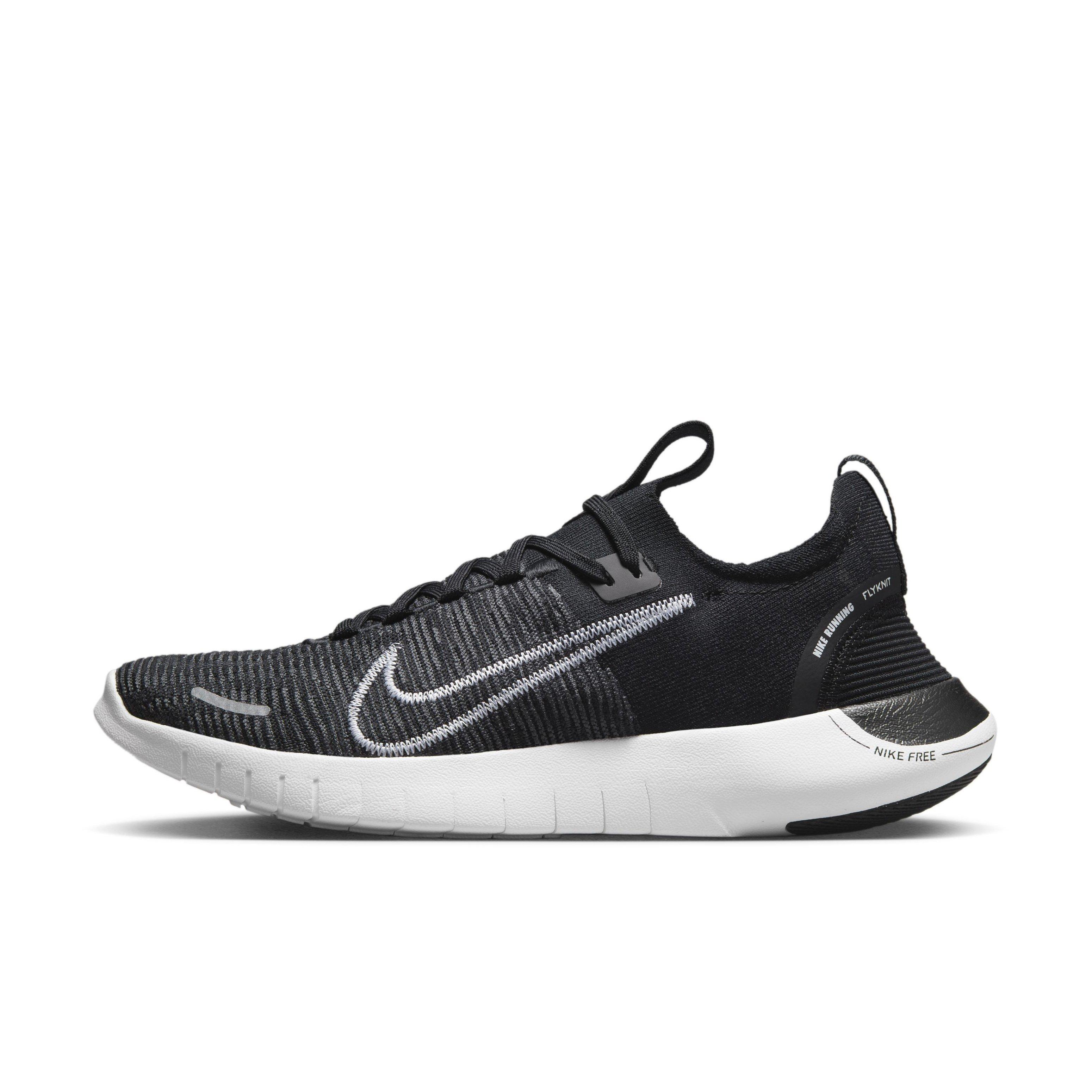 Nike Free RN NN "Black/White/Anthracite" Men's Running Shoe - BLACK/WHITE/ANTHRACITE Thumbnail View 2
