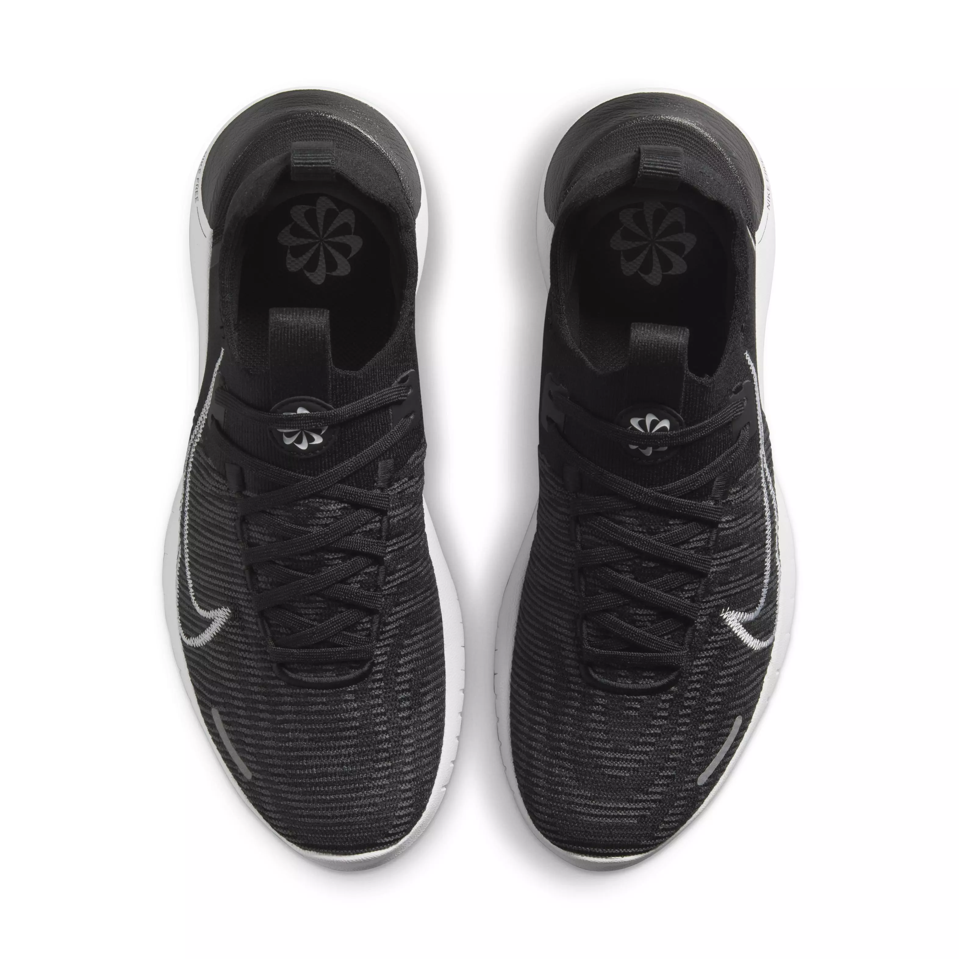 Nike Free RN NN "Black/White/Anthracite" Men's Running Shoe - BLACK/WHITE/ANTHRACITE