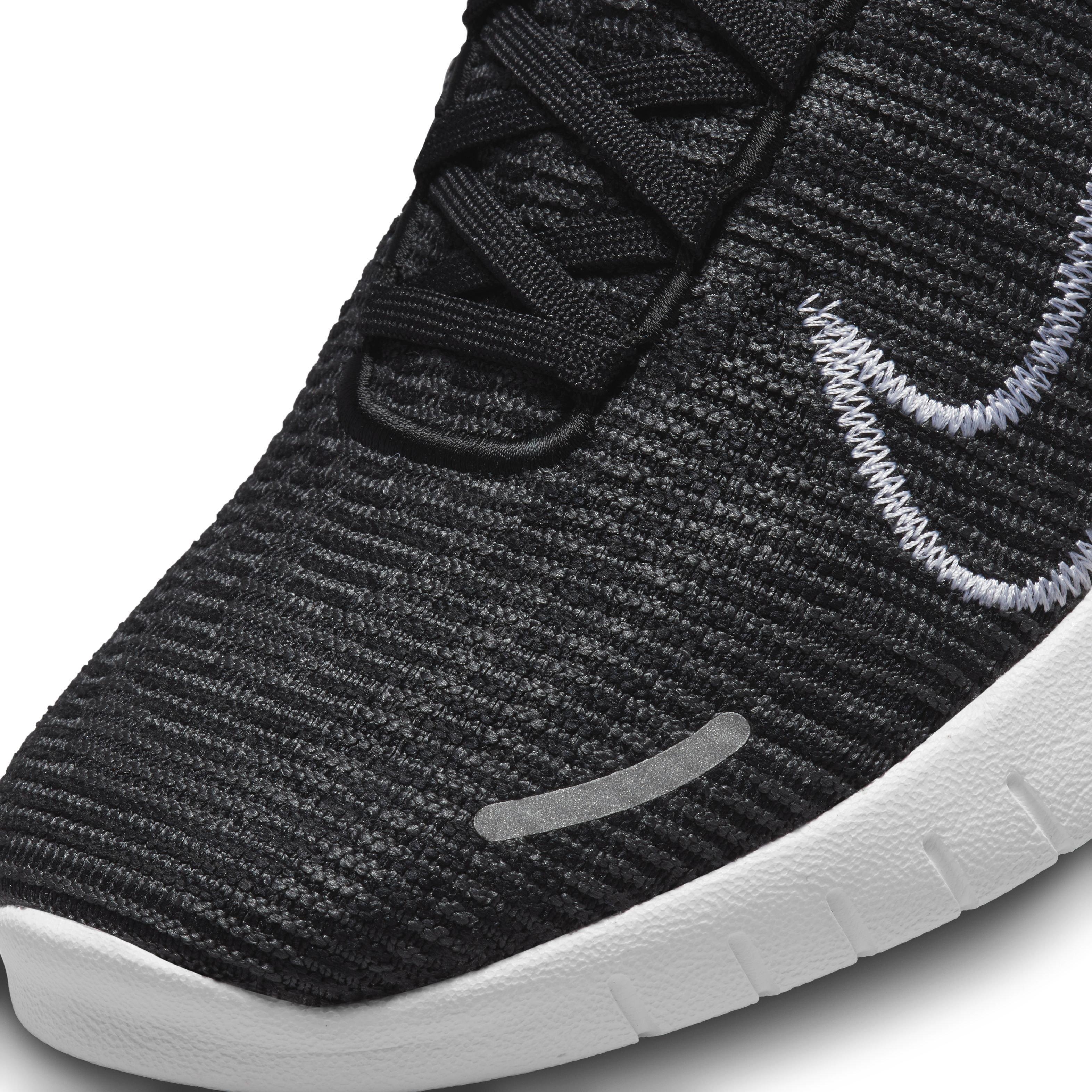Nike Free RN NN "Black/White/Anthracite" Men's Running Shoe - BLACK/WHITE/ANTHRACITE Thumbnail View 7