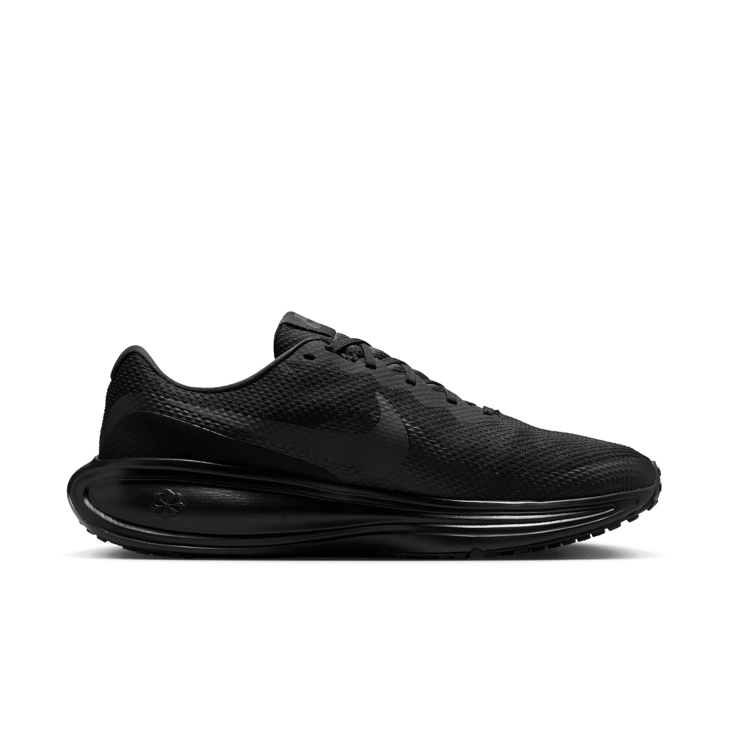 * 8.5 MEN\'S NIKE REVOLUTION 8 WIDE BLACK / WHITE HQ1995-002 RUNNING SHOES Men main image 3