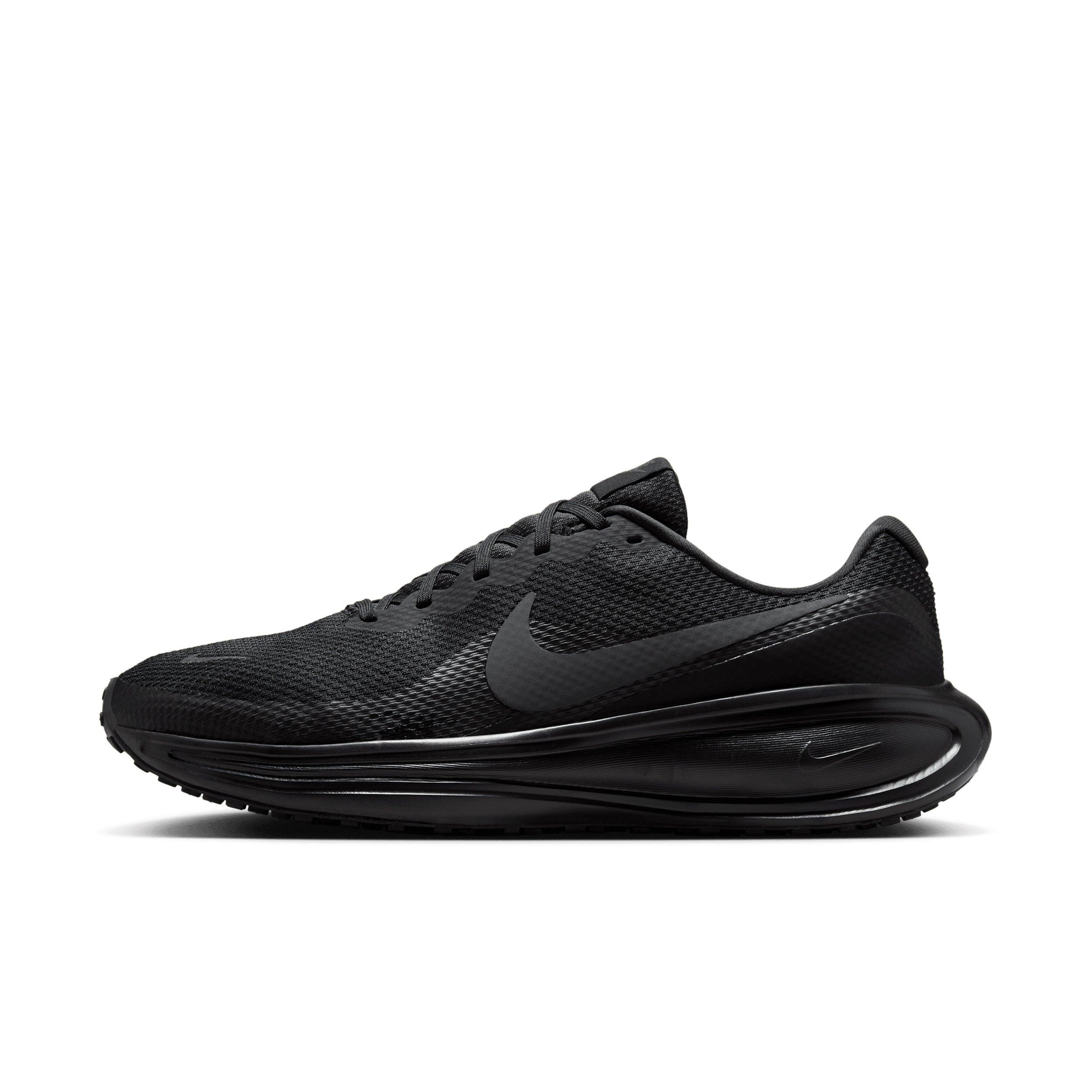 Nike Revolution 8 "Black/Anthracite" Men's Wide Running Shoe - BLACK/ANTHRACITE Thumbnail View 2