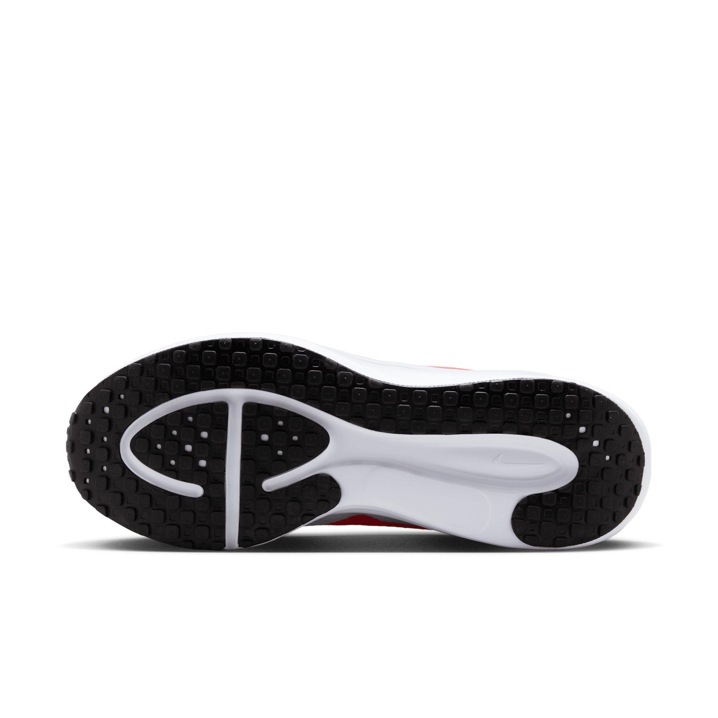 Nike Revolution 8 "White/Pure Platinum/Black/Bright Crimson" Men's Wide Running Shoe - WHITE/PLATINUM/BLACK/CRIMSON Thumbnail View 6