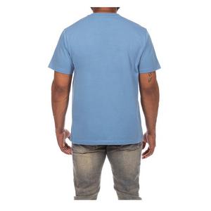 AKOO Men's No Limit Short Sleeve Knit Tee - Light Blue - LIGHT BLUE