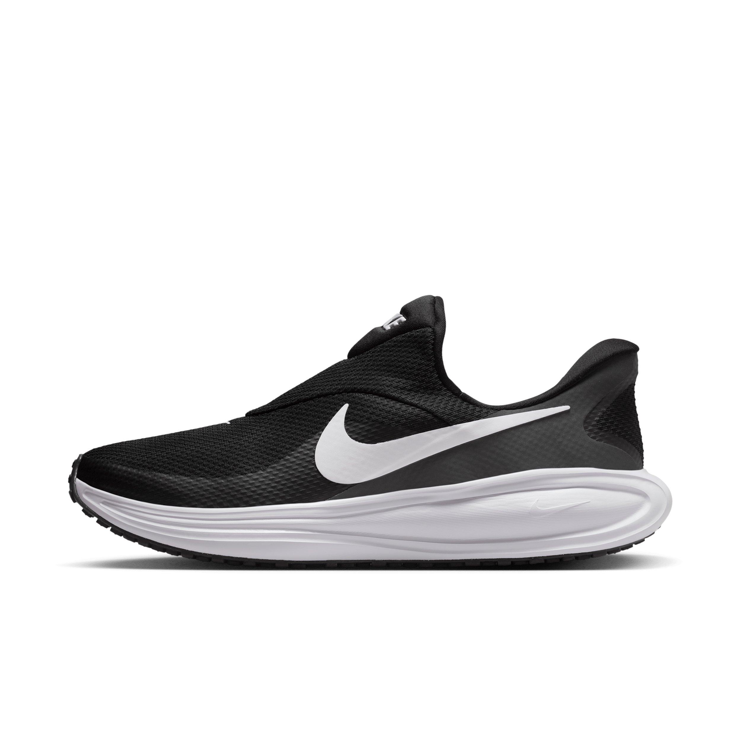 Nike Revolution 8 EasyOn "Black/Anthracite/Wolf Grey/White" Men's Running Shoe - BLACK/ANTHRACITE/GREY/WHITE Thumbnail View 2