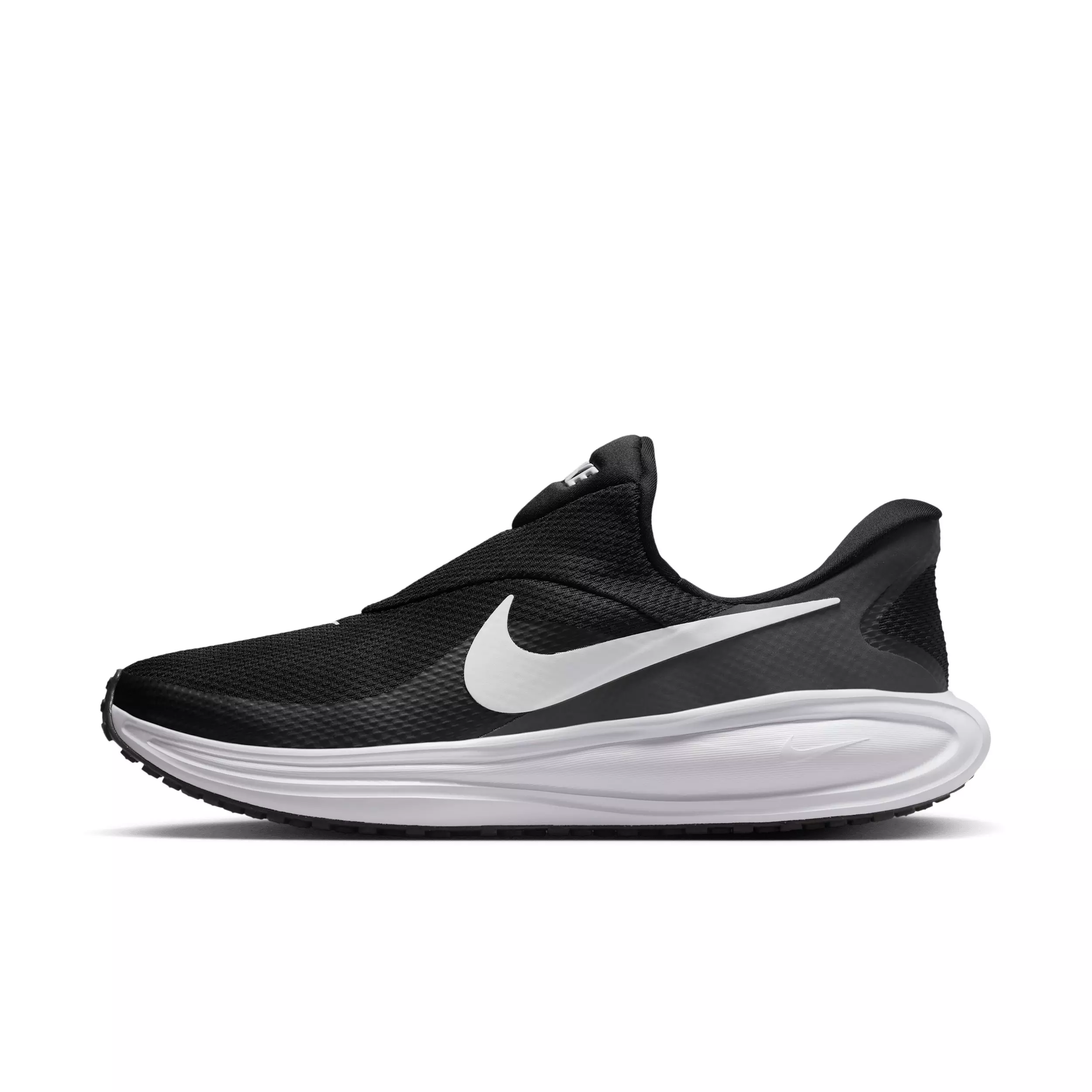 Nike Revolution 8 EasyOn "Black/Anthracite/Wolf Grey/White" Men's Running Shoe - BLACK/ANTHRACITE/GREY/WHITE