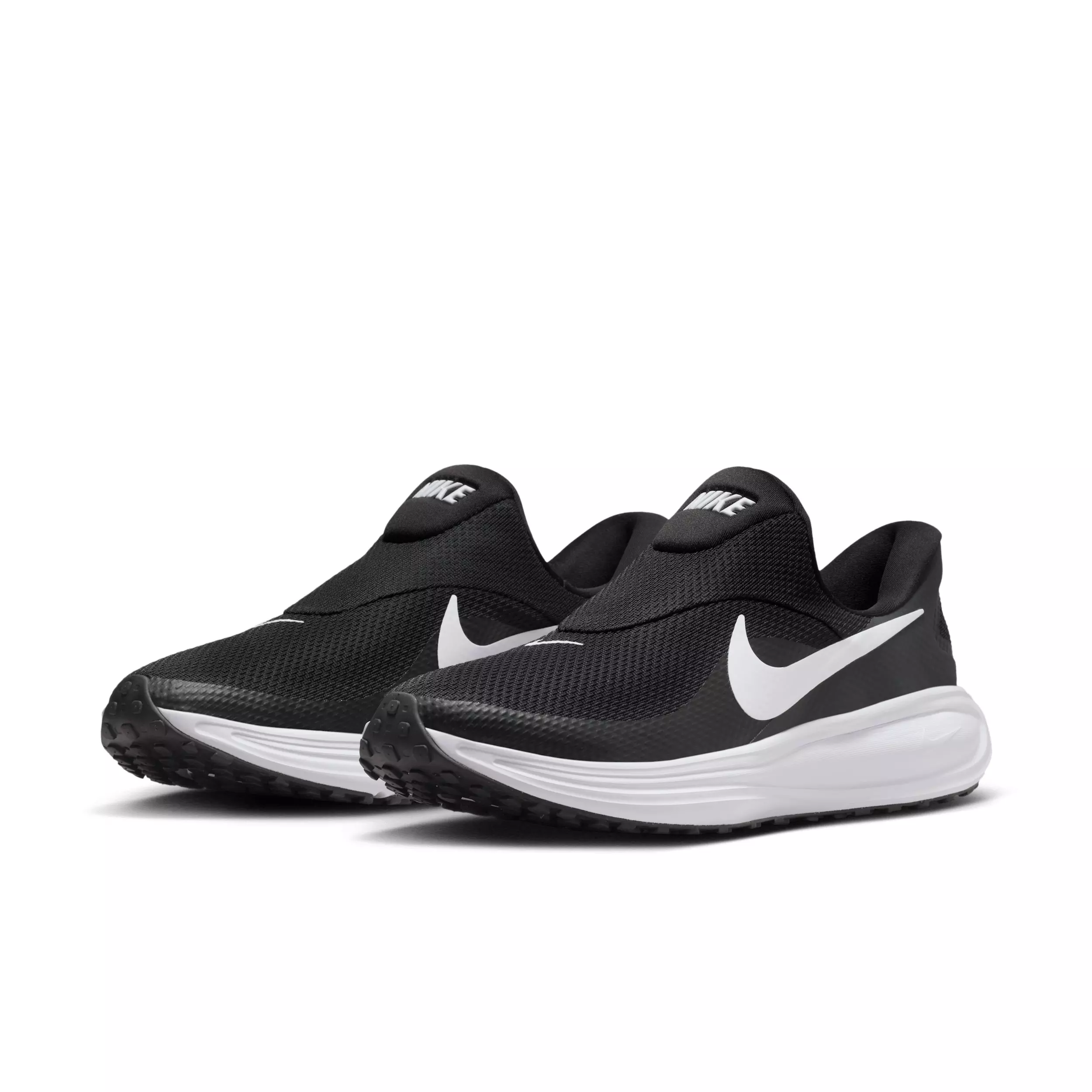 Nike Revolution 8 EasyOn "Black/Anthracite/Wolf Grey/White" Men's Running Shoe - BLACK/ANTHRACITE/GREY/WHITE