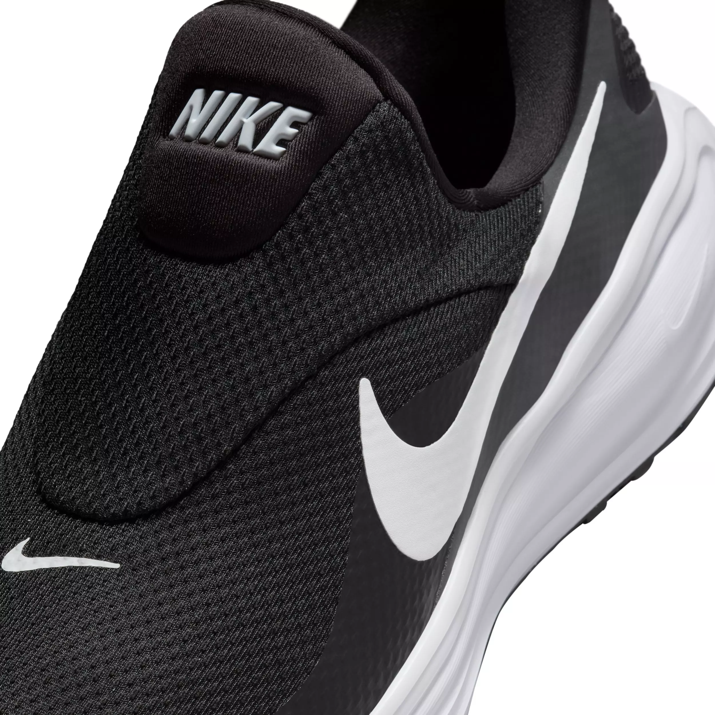 Nike Revolution 8 EasyOn "Black/Anthracite/Wolf Grey/White" Men's Running Shoe - BLACK/ANTHRACITE/GREY/WHITE