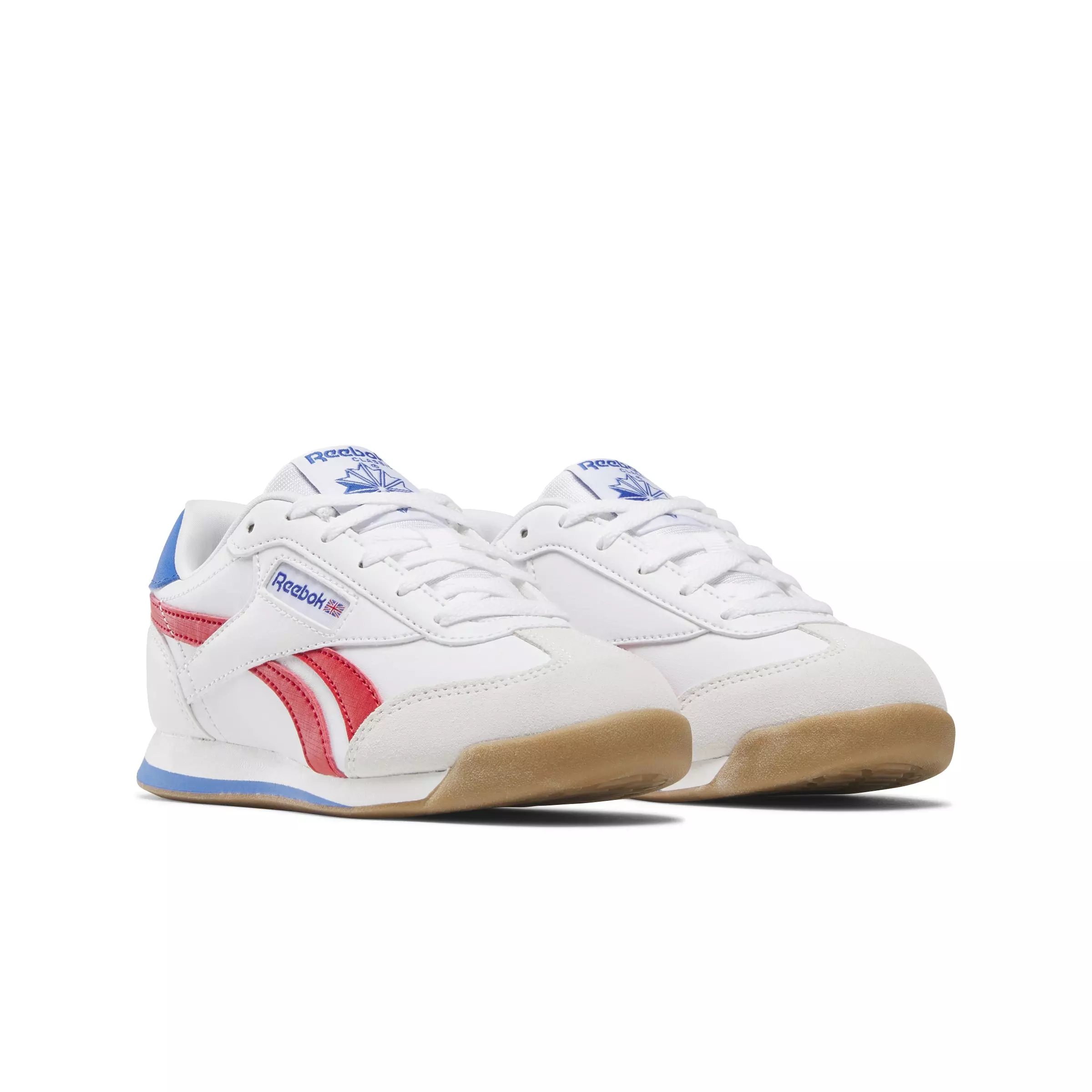 Reebok Campio XT "White/Red/Blue" Preschool Boys' Shoe - WHITE/RED/BLUE