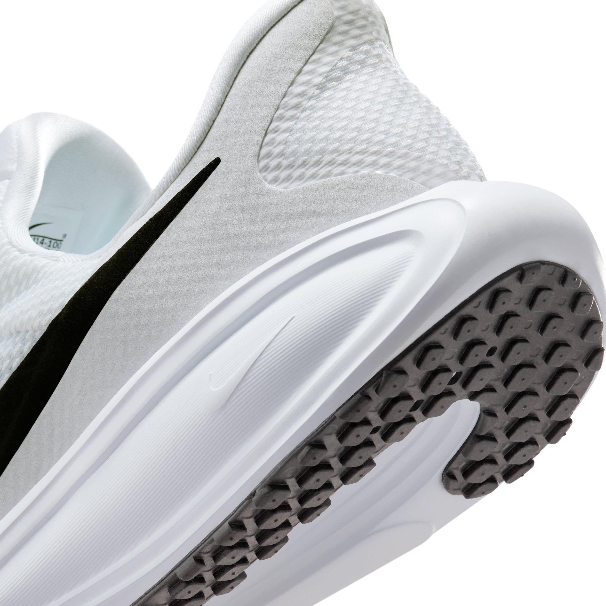 Nike Revolution 8 EasyOn "White/Wolf Grey/Black" Men's Running Shoe - WHITE/GREY/BLACK Thumbnail View 8