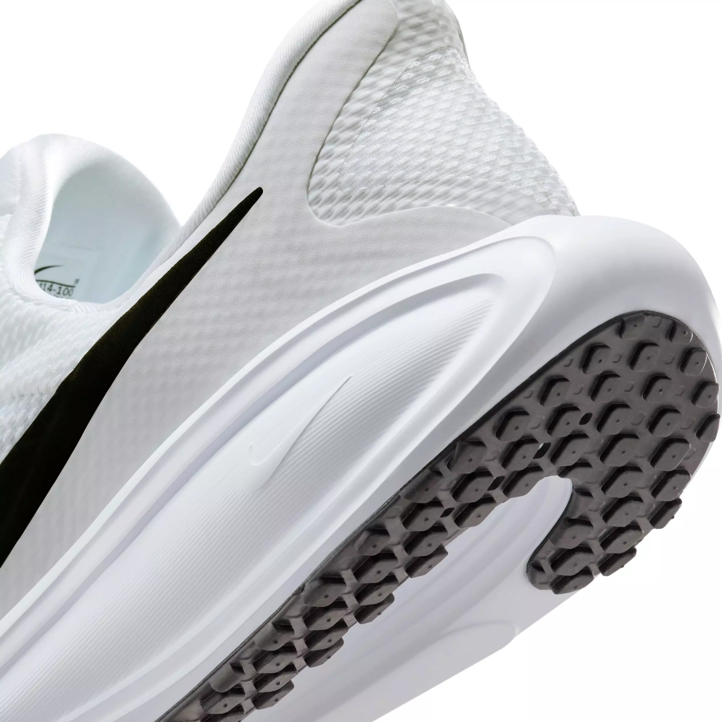 Nike Revolution 8 EasyOn "White/Wolf Grey/Black" Men's Running Shoe - WHITE/GREY/BLACK