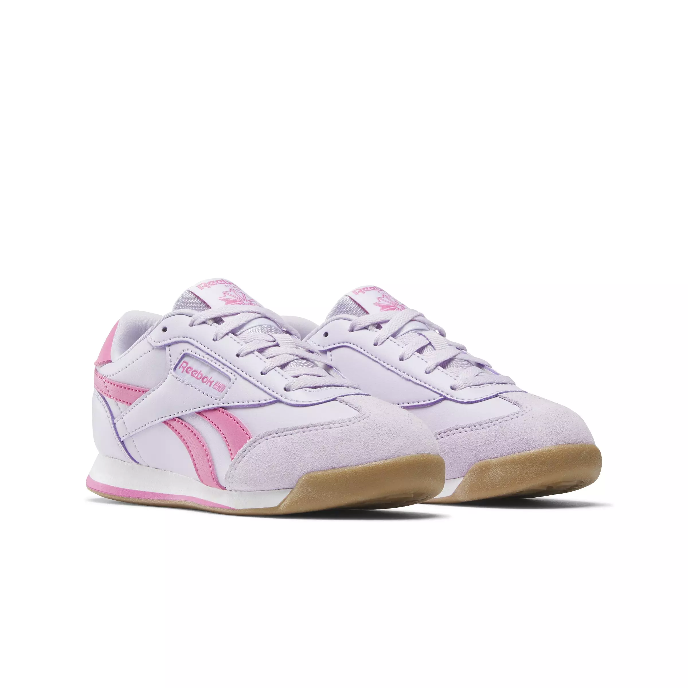 Reebok Campio XT "Light Purple/Pink/Gum" Preschool Girls' Shoe - LT PURPLE/PINK/GUM