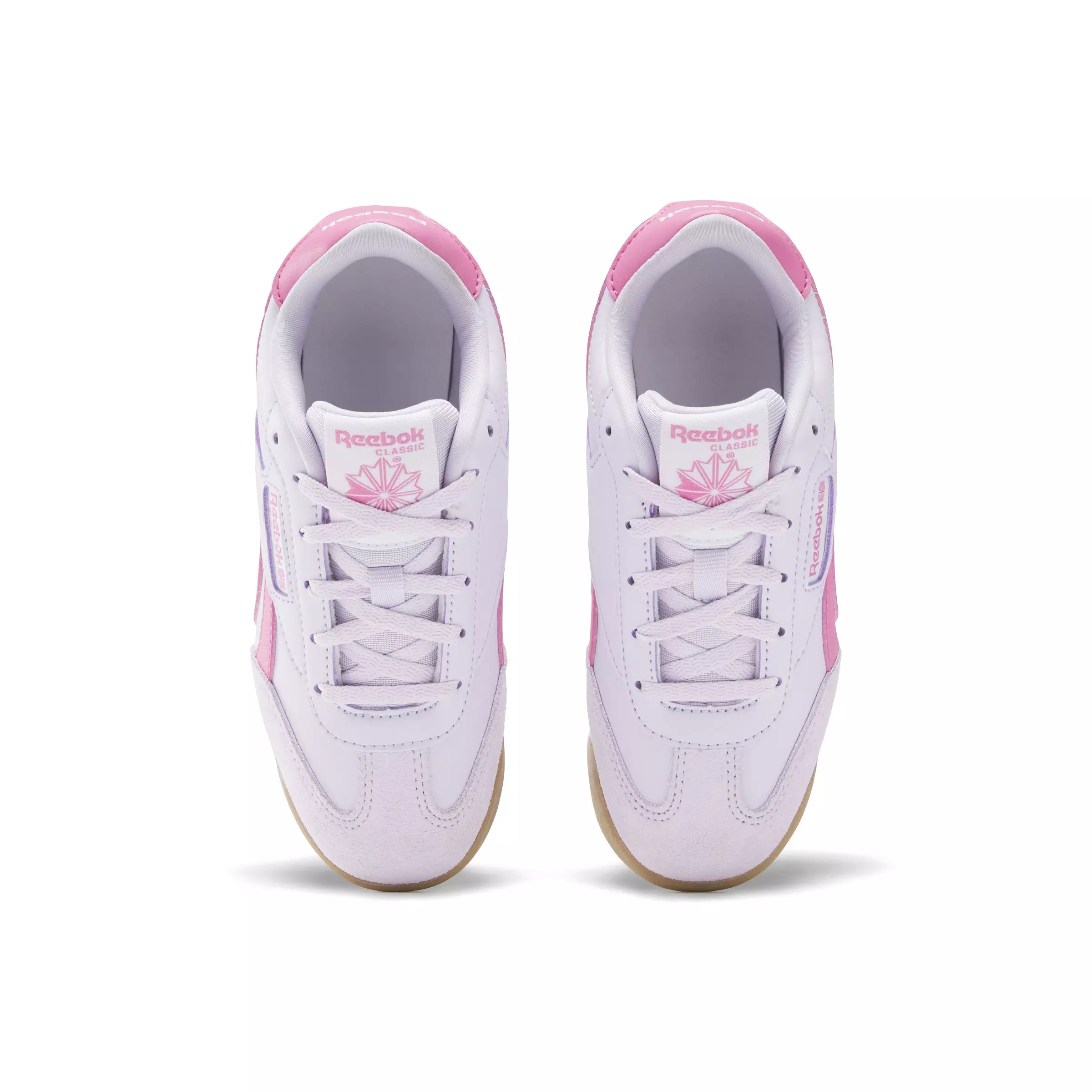 Reebok Campio XT "Light Purple/Pink/Gum" Preschool Girls' Shoe - LT PURPLE/PINK/GUM