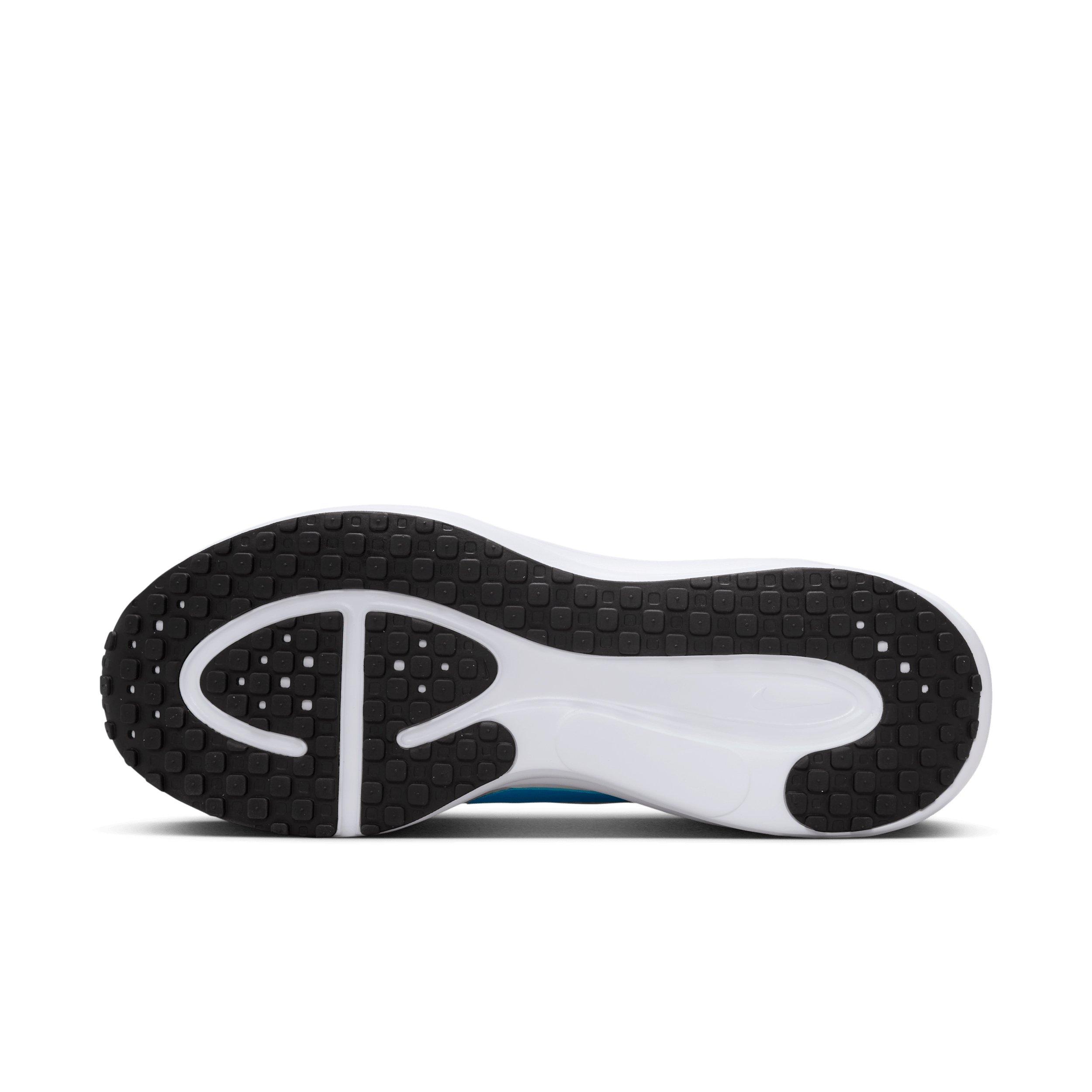 Nike Revolution 8 EasyOn "White/Pure Platinum/Black/Blue Hero" Men's Running Shoe - WHITE/PLATINUM/BLACK/BLUE Thumbnail View 6