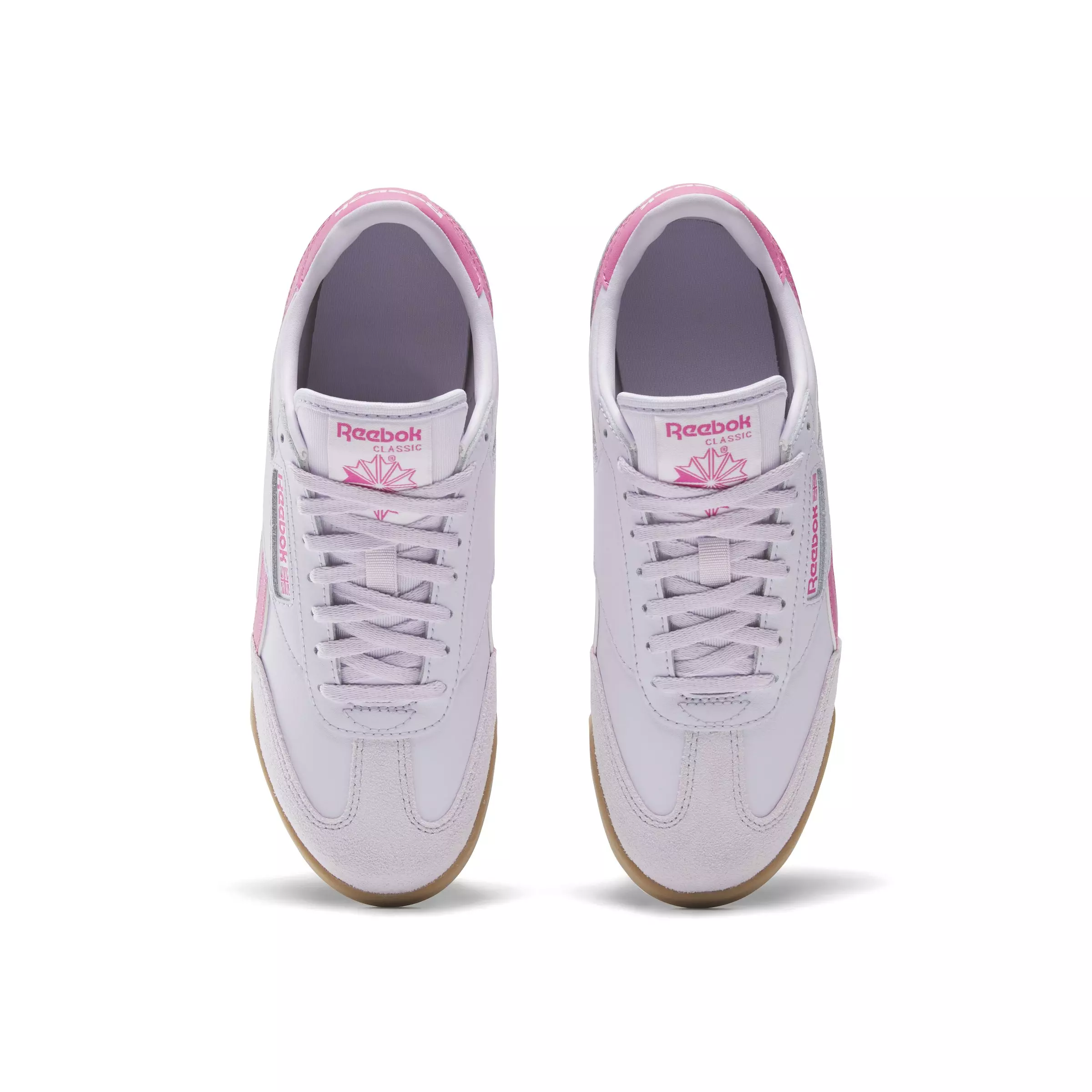 Reebok Campio XT "Light Purple/Pink/Gum" Grade School Girls' Shoe - LT PURPLE/PINK/GUM