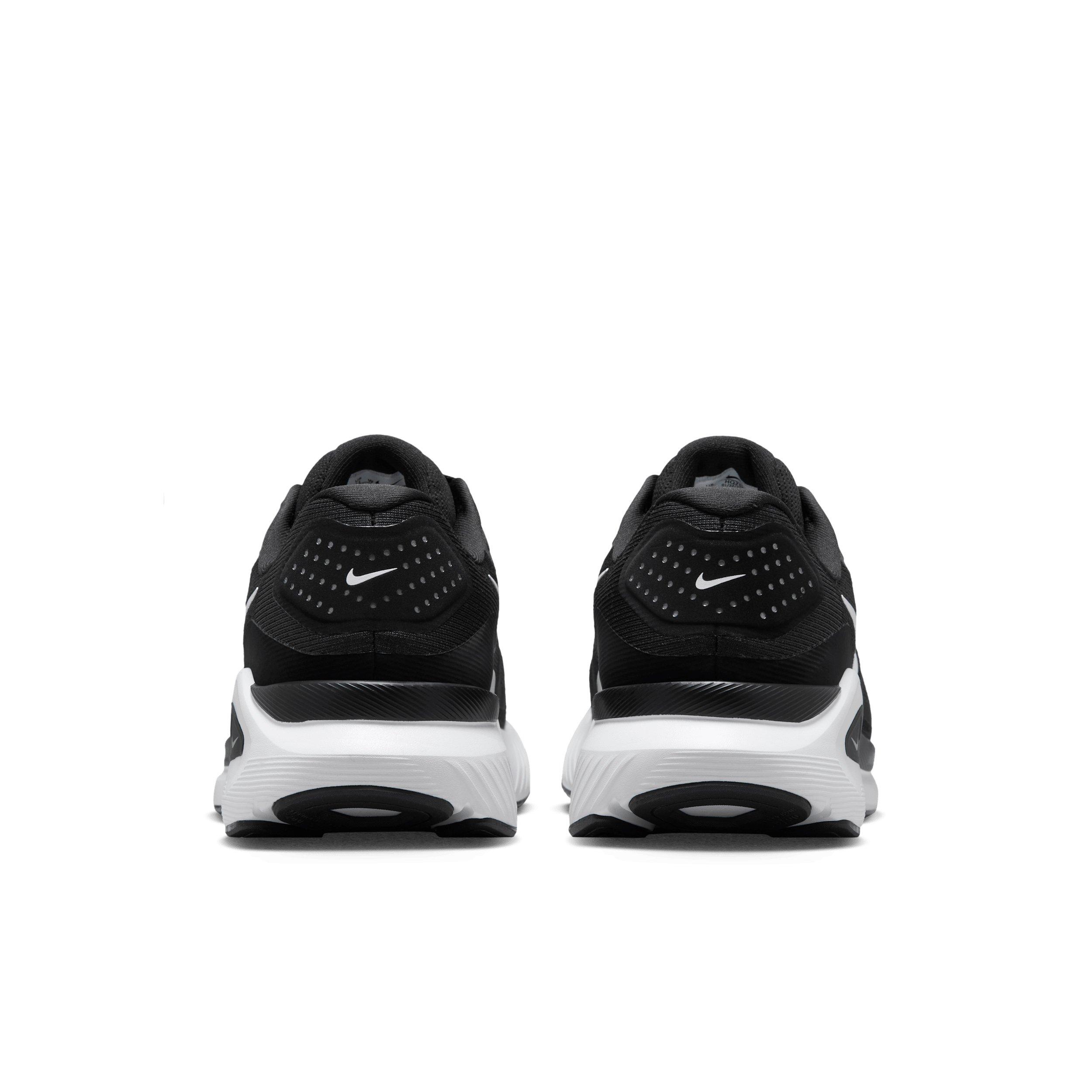 Nike Structure 26 "Black/Wolf Grey/Metallic Silver/White" Men's Wide Running Shoe - BLACK/GREY/SILVER/WHITE Thumbnail View 5