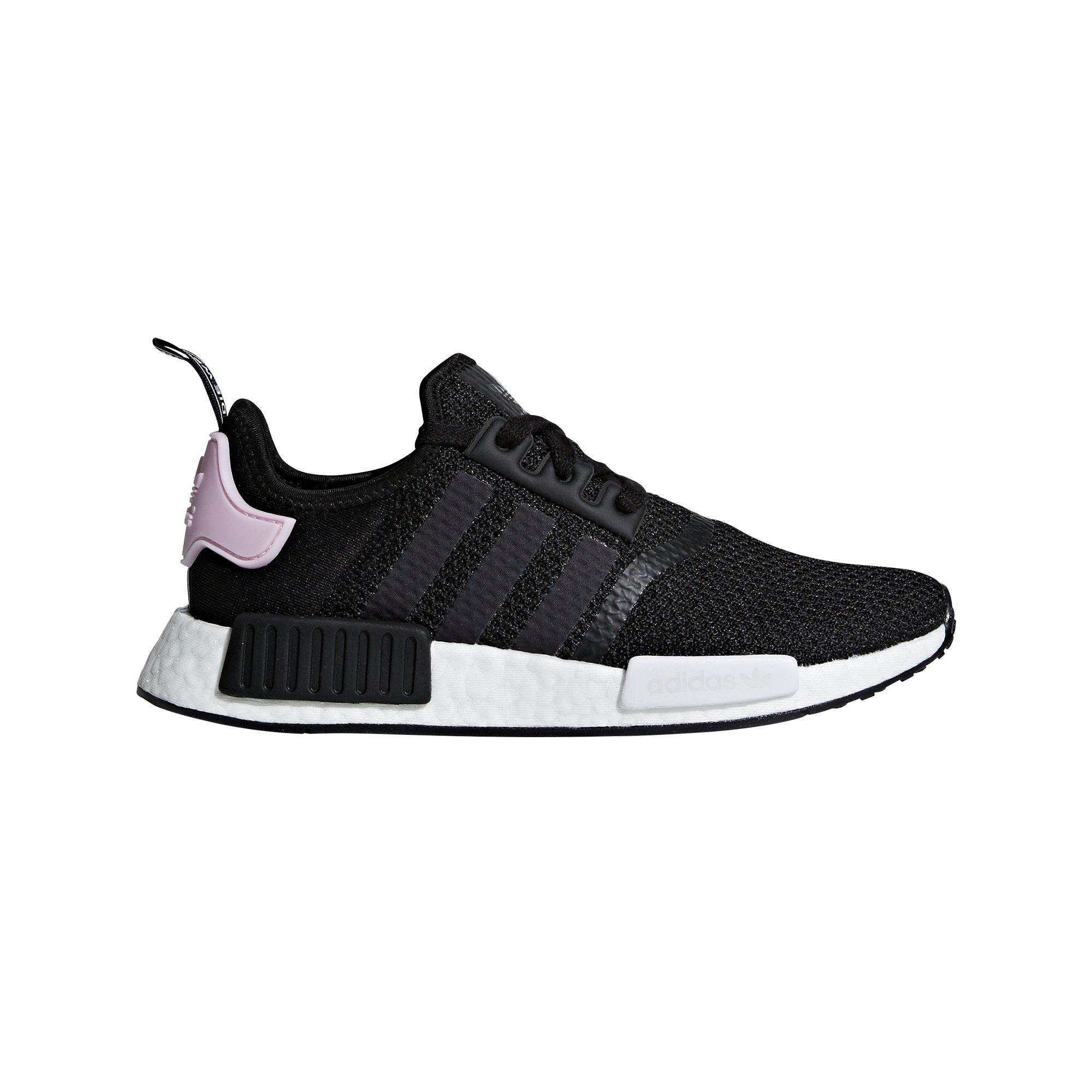 adidas black & pink nmd r1 trainers