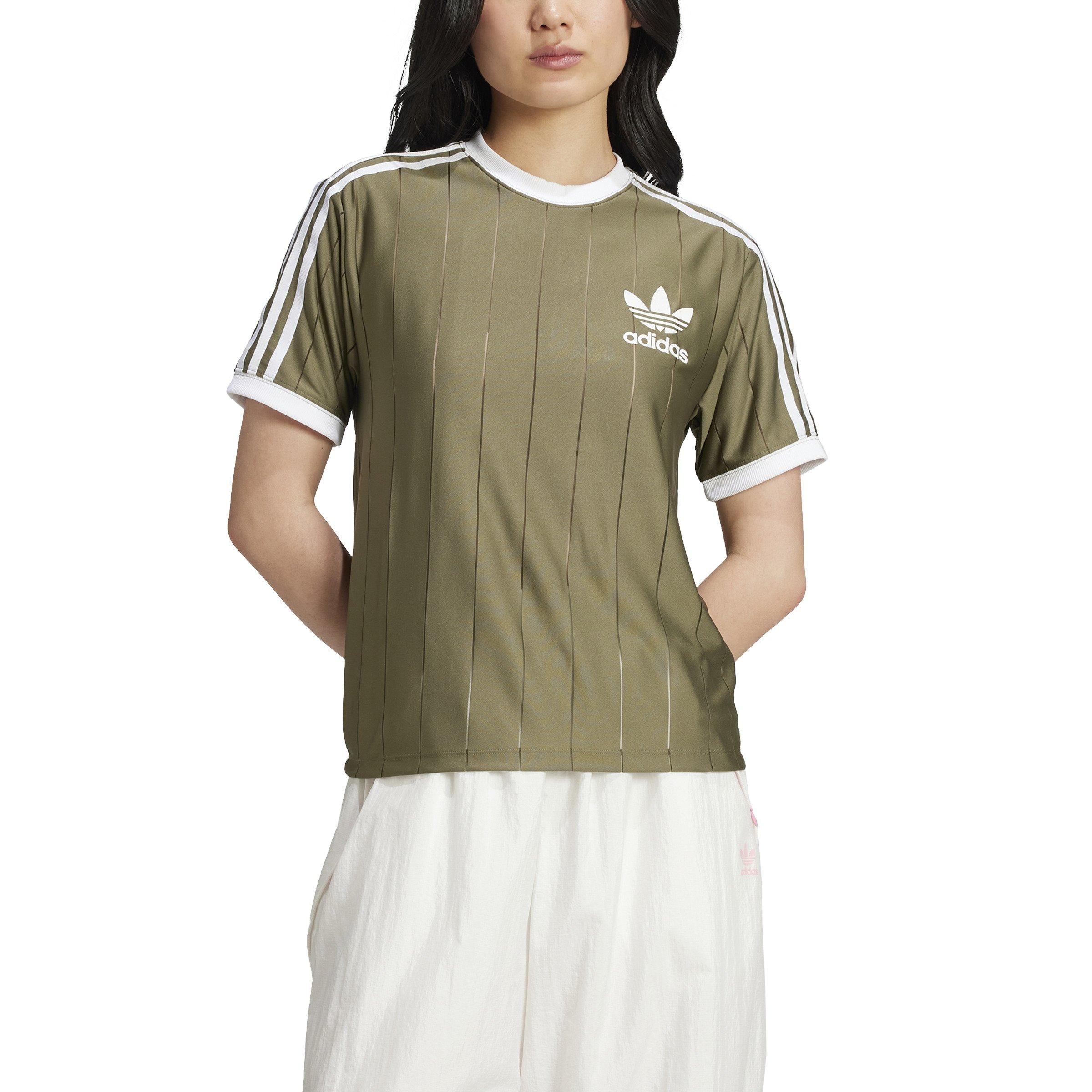 adidas Originals Women's Adicolor 3-Stripes Pinstripe T