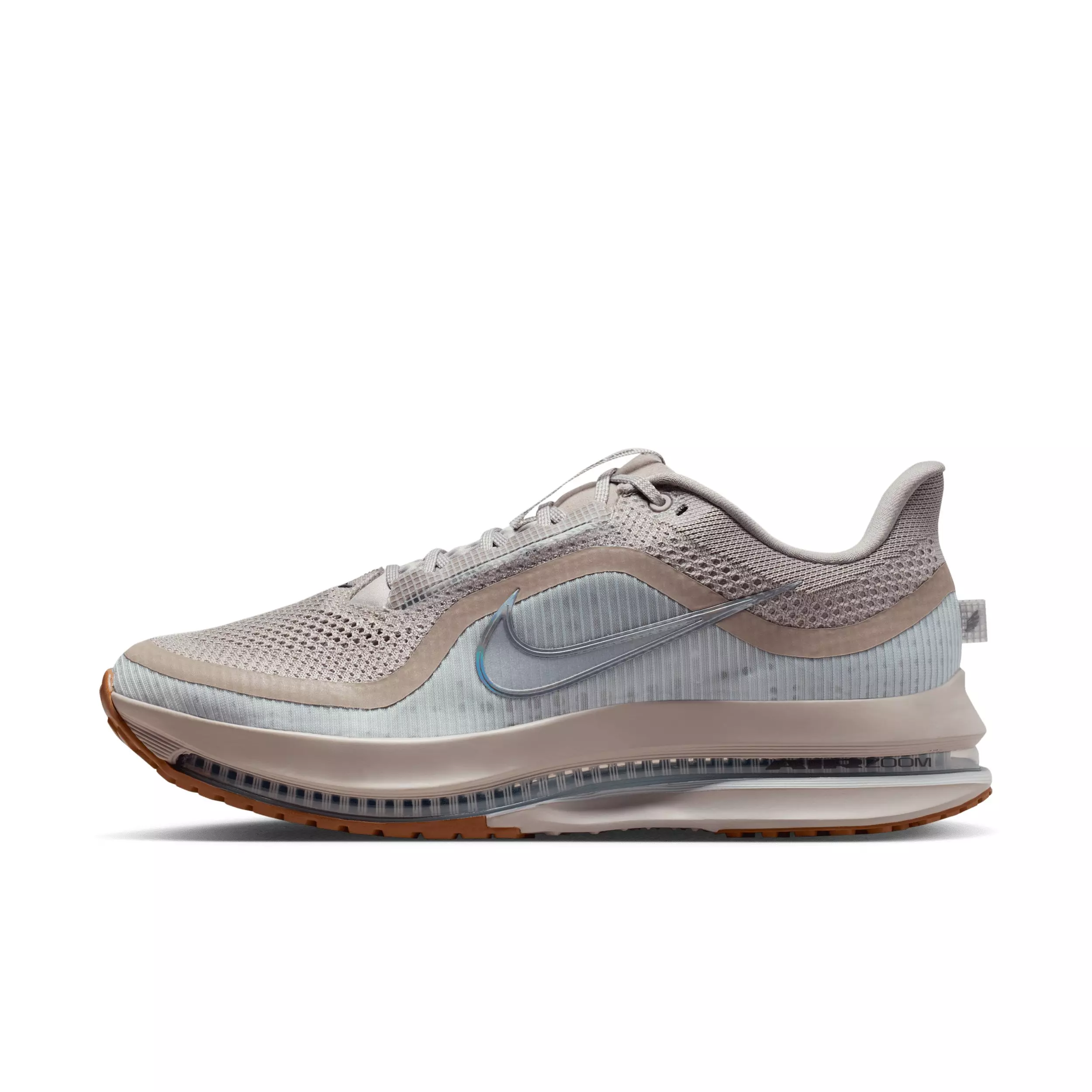 Nike Pegasus Premium "College Grey/Dark Smoke Grey/Gum Medium Brown/Dark Grey" Men's Running Shoe - GREY/DK GREY/MD BROWN/DK GREY