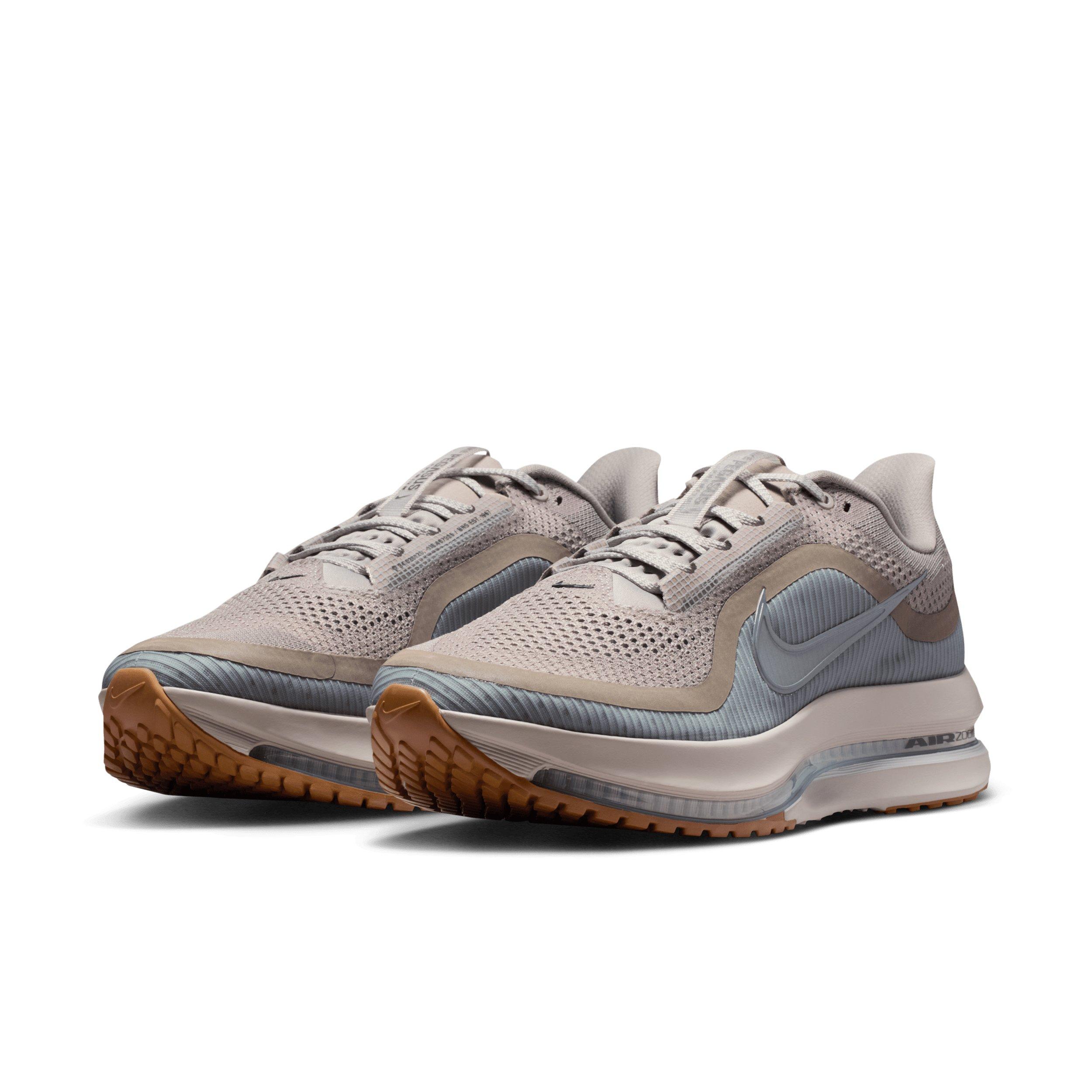 Nike Pegasus Premium "College Grey/Dark Smoke Grey/Gum Medium Brown/Dark Grey" Men's Running Shoe - GREY/DK GREY/MD BROWN/DK GREY Thumbnail View 3