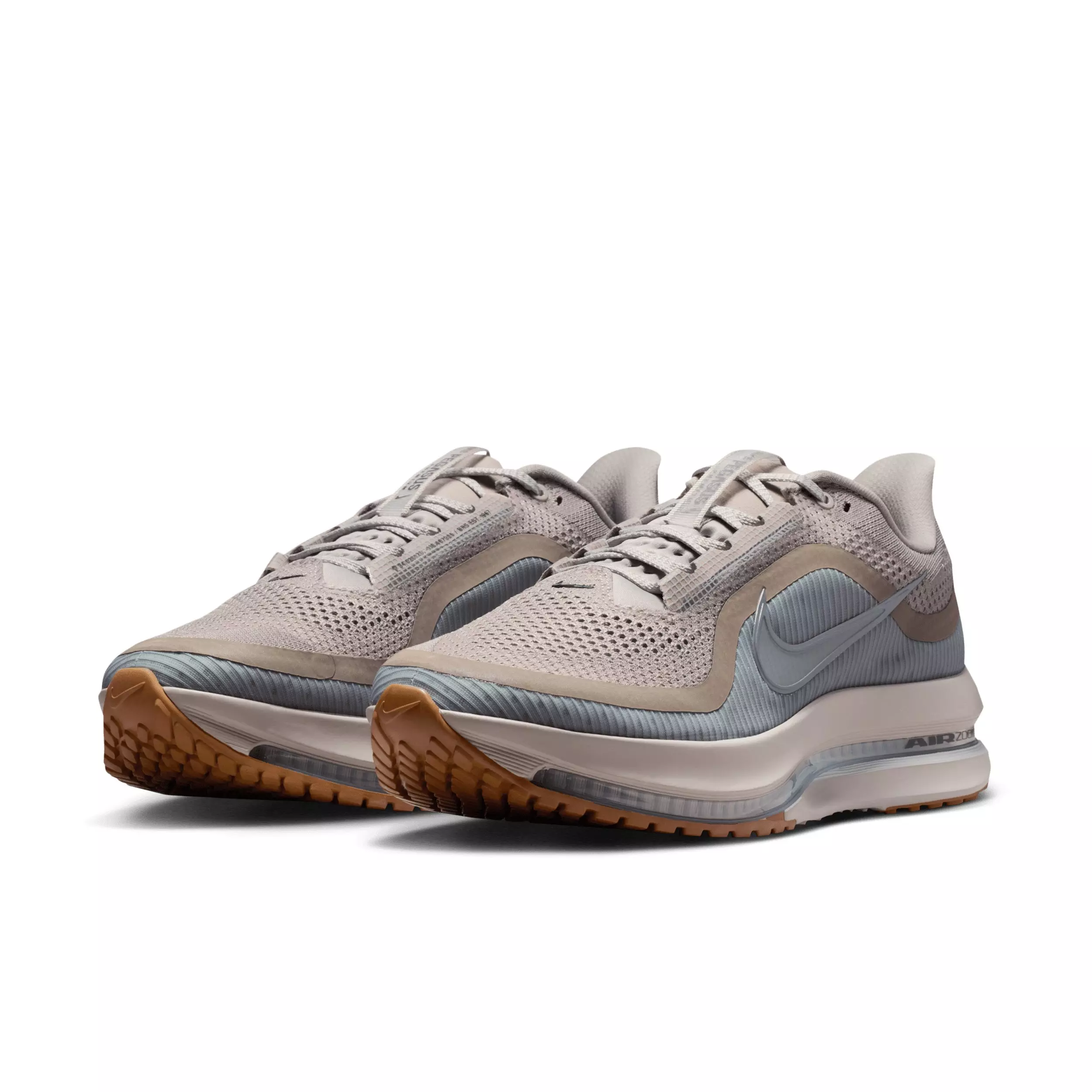 Nike Pegasus Premium "College Grey/Dark Smoke Grey/Gum Medium Brown/Dark Grey" Men's Running Shoe - GREY/DK GREY/MD BROWN/DK GREY