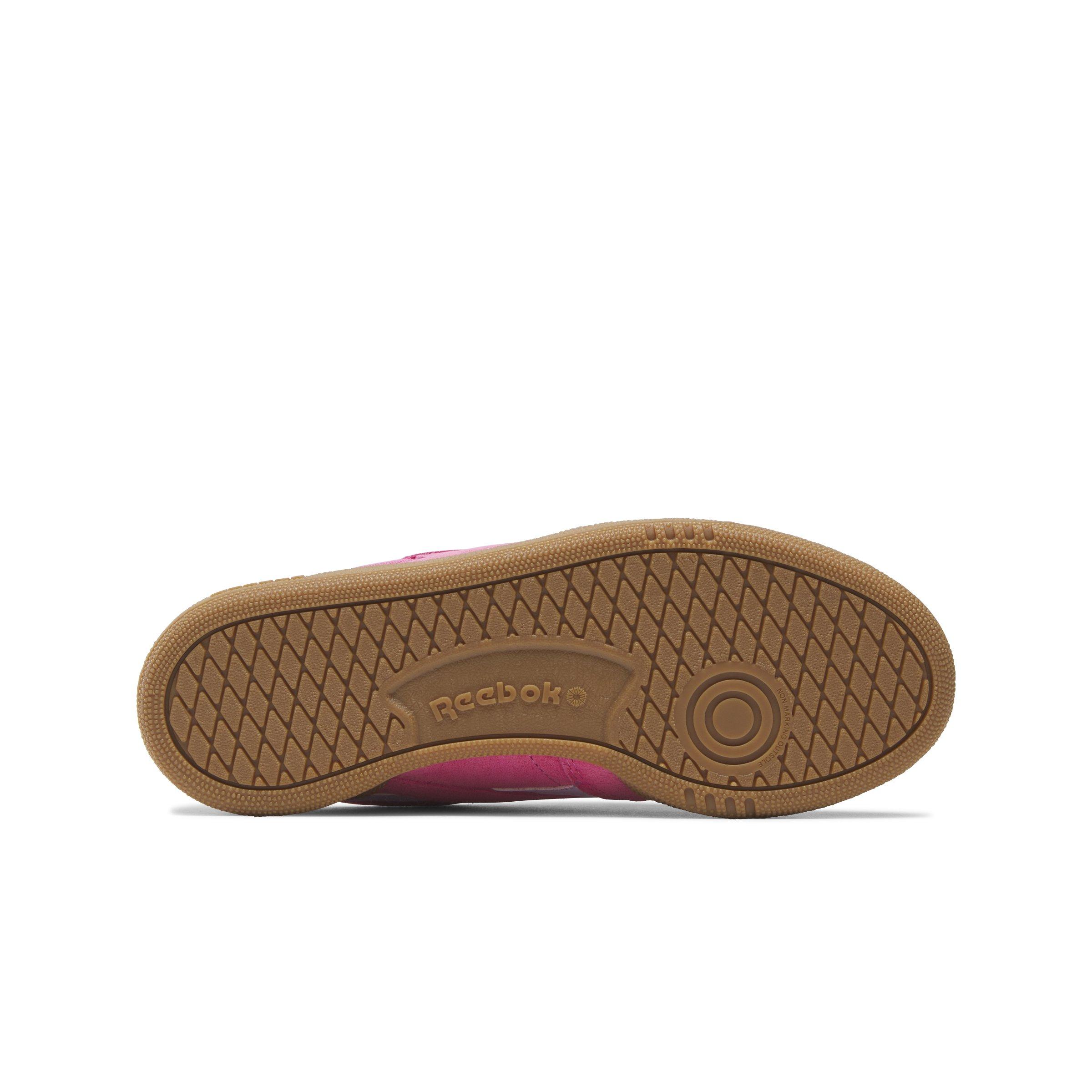Reebok Club C Revenge Grade School Girls' "Pink/White/Gum" Shoe
