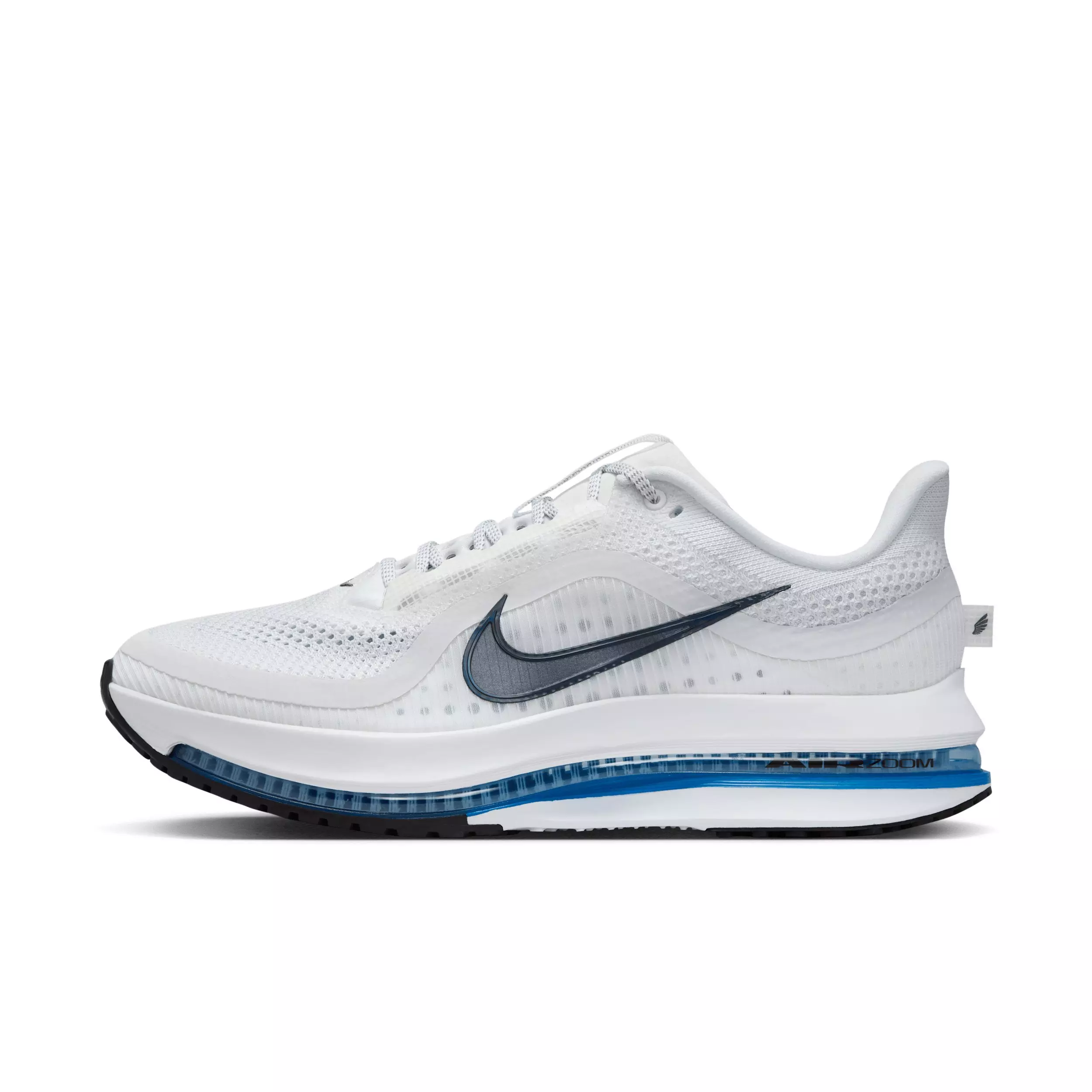 Nike Pegasus Premium "White/Photo Blue/Pure Platinum/Black" Men's Running Shoe - WHITE/BLUE/PLATINUM/BLACK