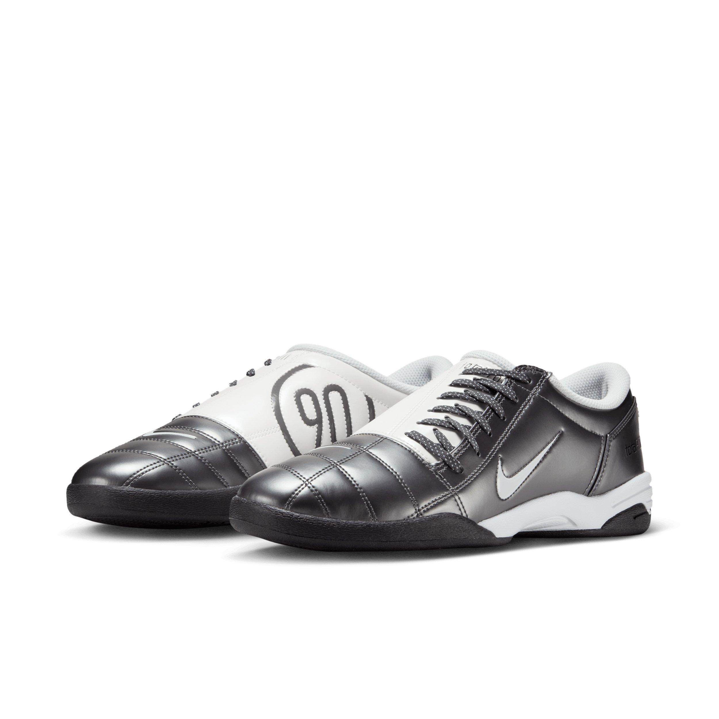 Nike Total 90 "Light Graphite/White/Black/Metallic Summit White" Men's Shoe - LT GRAPHITE/WHITE/BLACK/WHITE Thumbnail View 3