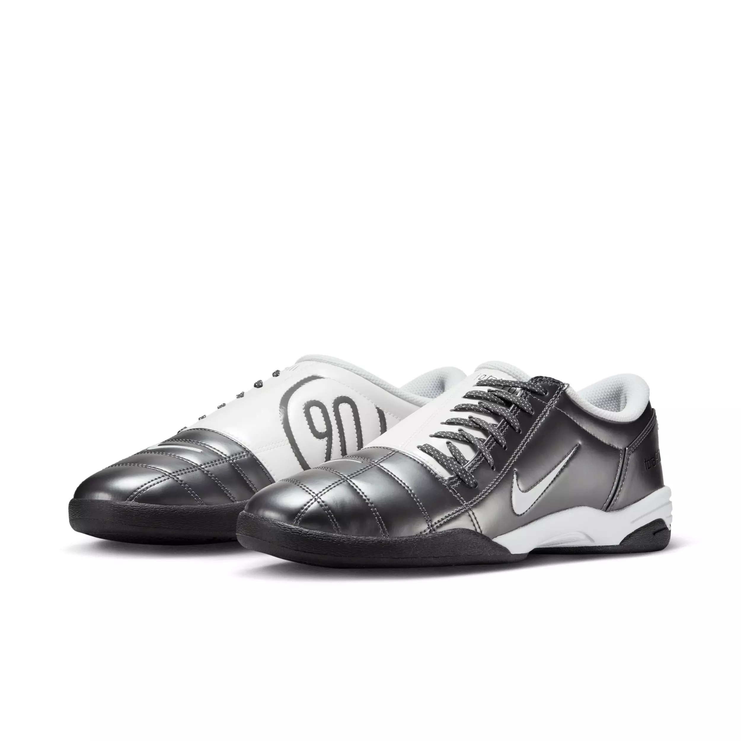 Nike Total 90 "Light Graphite/White/Black/Metallic Summit White" Men's Shoe - LT GRAPHITE/WHITE/BLACK/WHITE