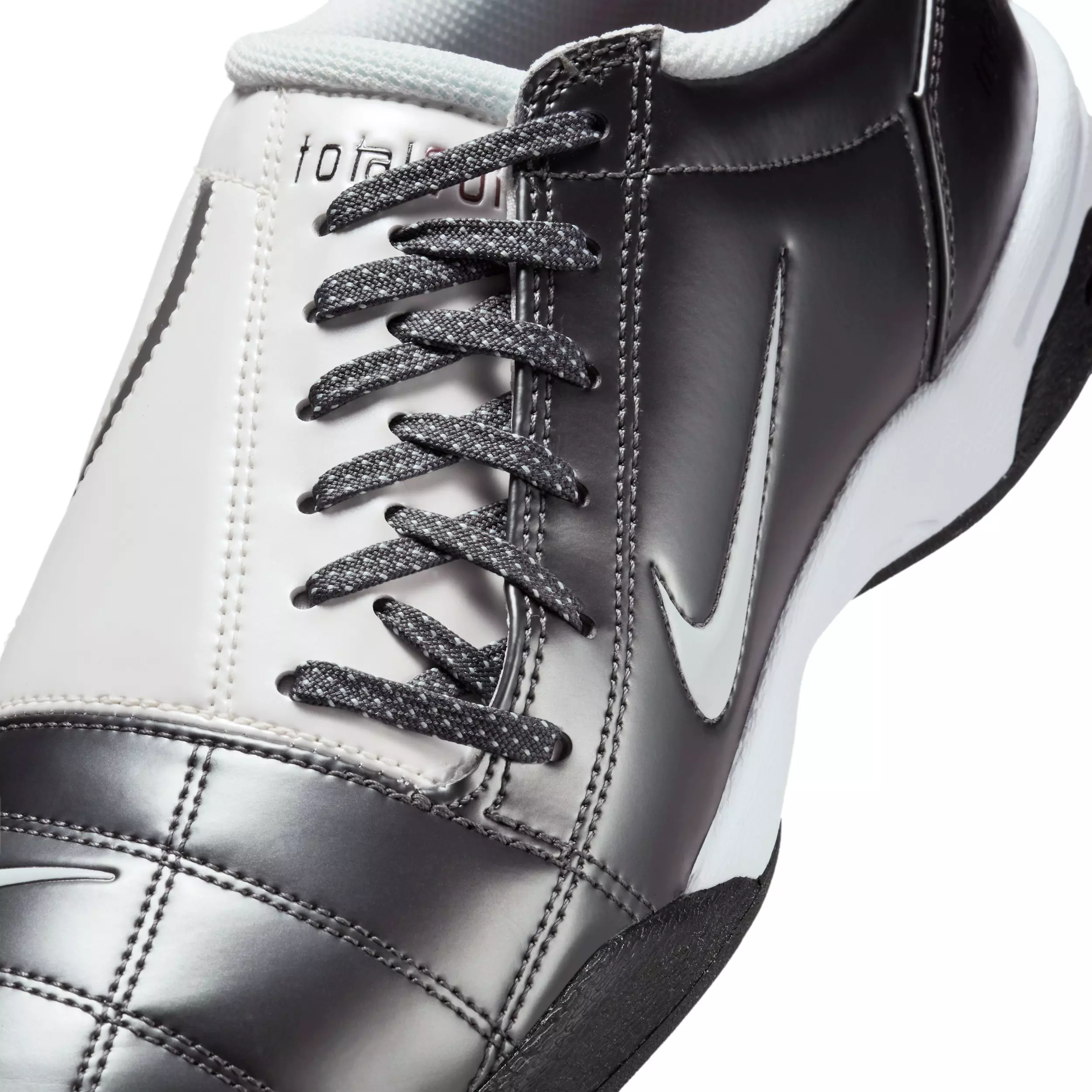 Nike Total 90 "Light Graphite/White/Black/Metallic Summit White" Men's Shoe - LT GRAPHITE/WHITE/BLACK/WHITE